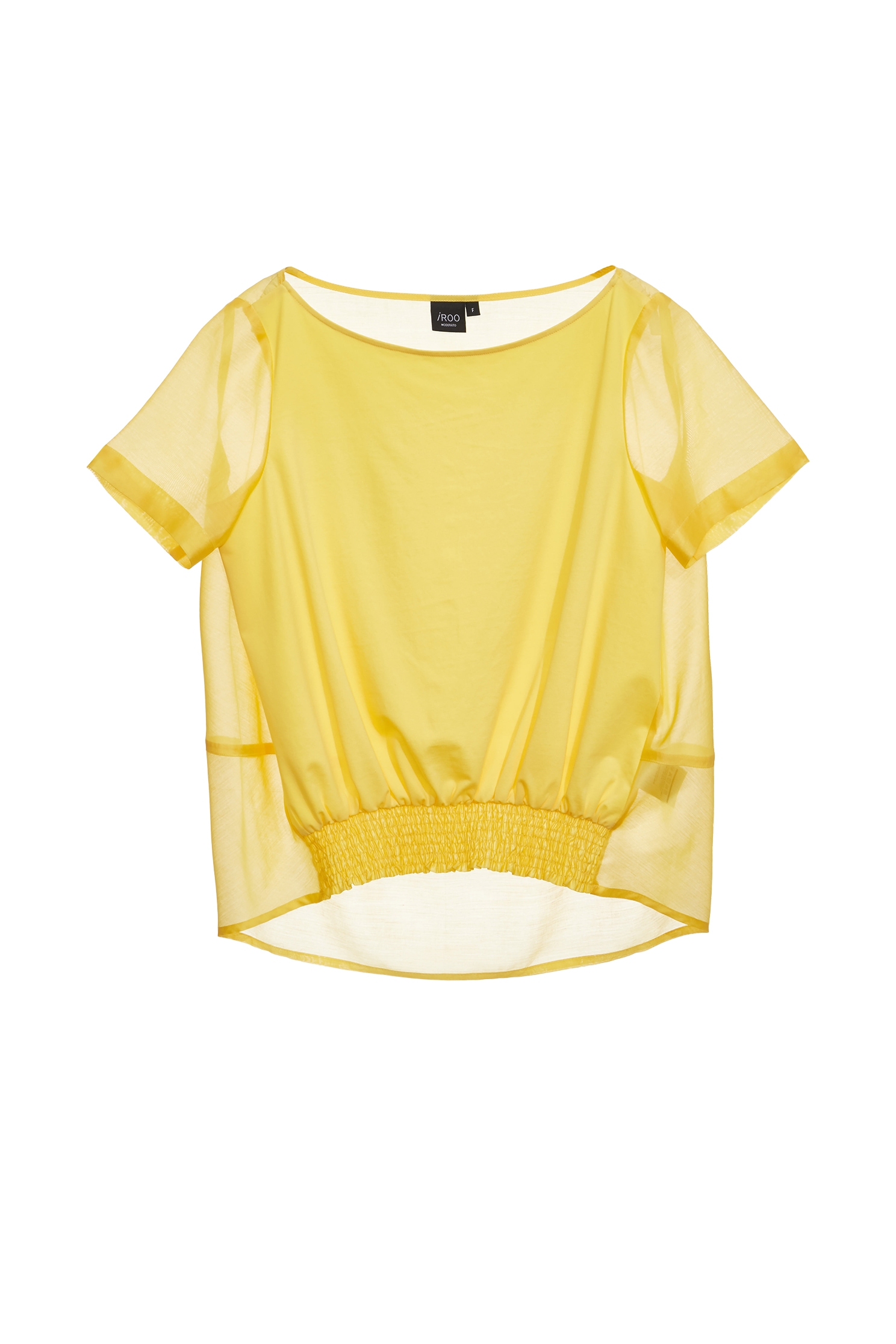 Short Sleeve Yellow TopShort Sleeve Yellow Top,Tops,Season (SS) Look