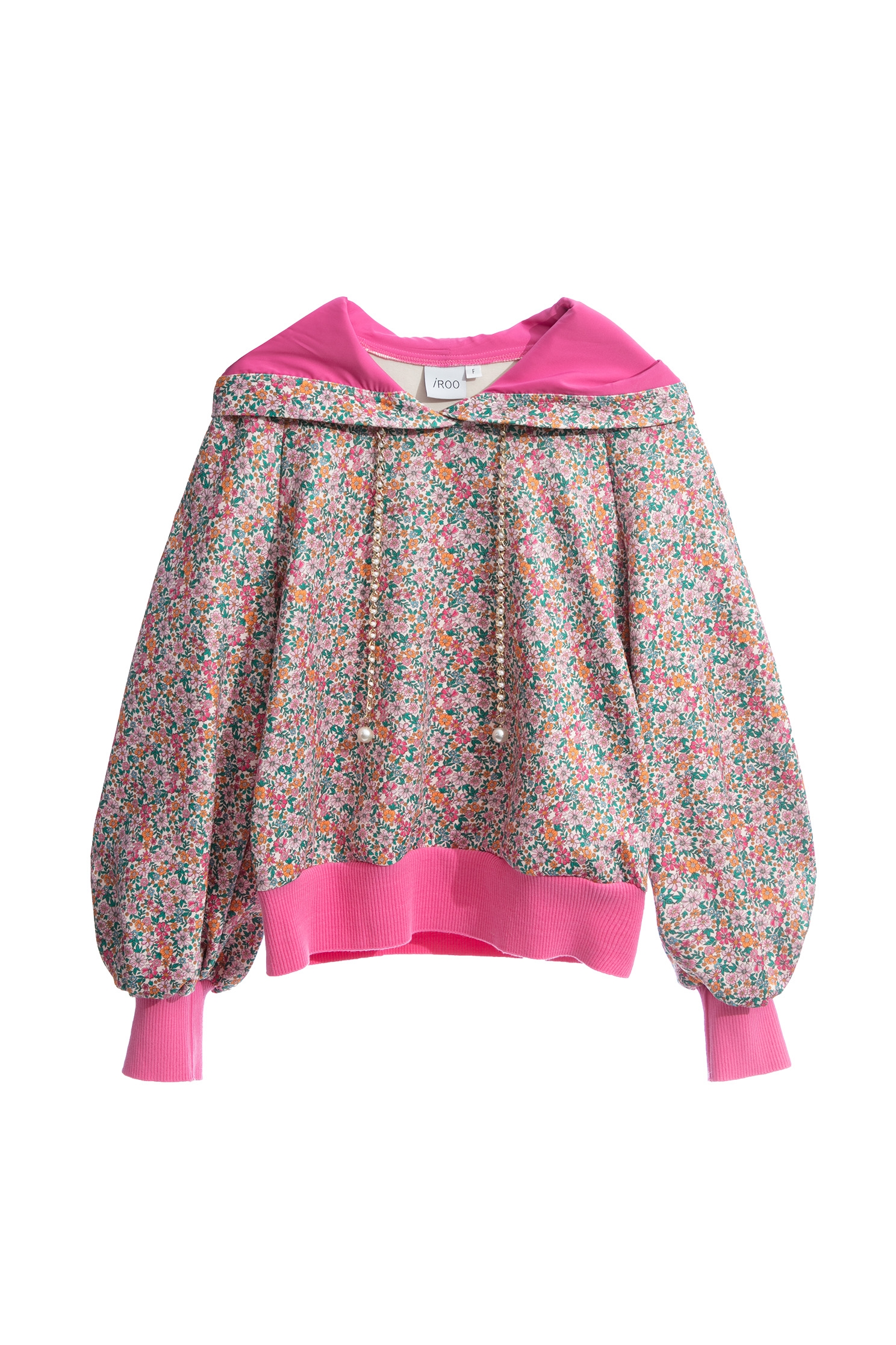 All Over Mini Floral Print Hoodie SweatshirtAll Over Mini Floral Print Hoodie Sweatshirt,Tops,Hoodie tops,pearl,Season (AW) Look