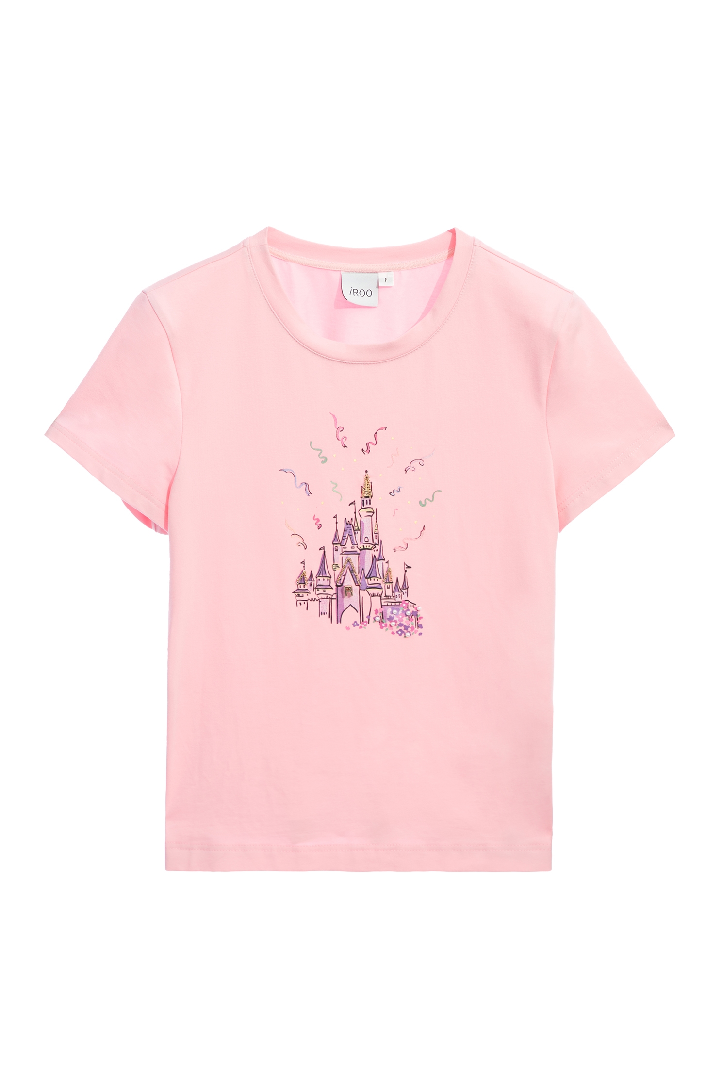 Front Graphic Print Pink TeeFront Graphic Print Pink Tee,T-shirts,T-shirts,Tops,Season (AW) Look