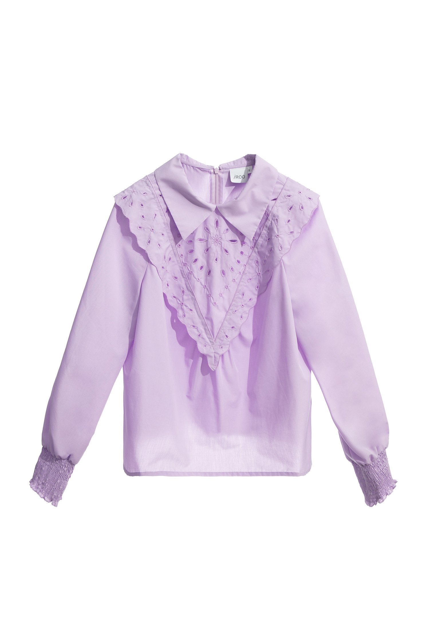 Hollow Out Detail Purple BlouseHollow Out Detail Purple Blouse,Tops,Embroidered,Embroidered tops,Season (SS) Look,Embroidered,Blouses