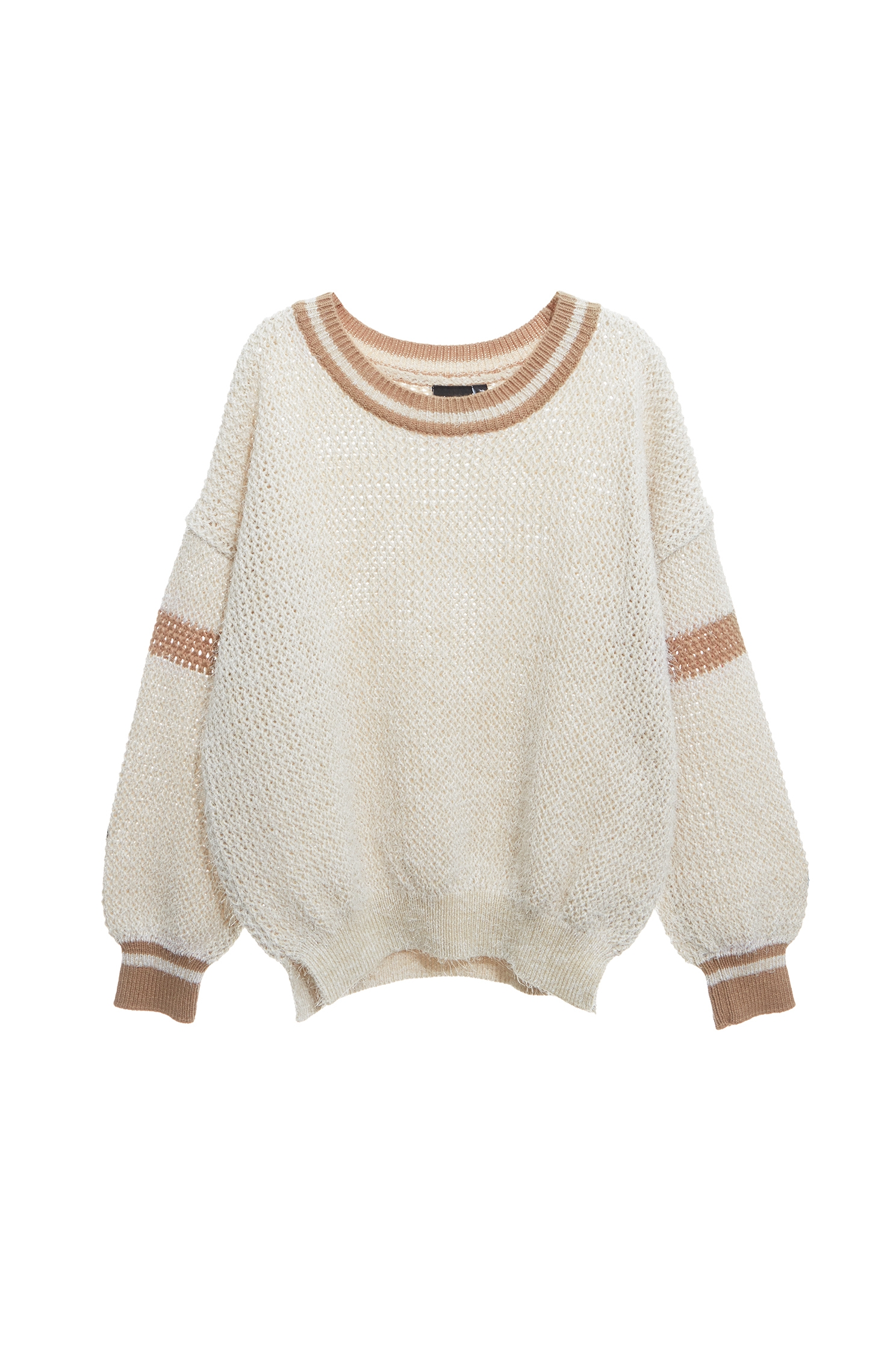 Basic Hollow Knit Long Sleeve TopBasic Hollow Knit Long Sleeve Top,Tops,Season (AW) Look,Knitted,Knitted tops,Knitted tops