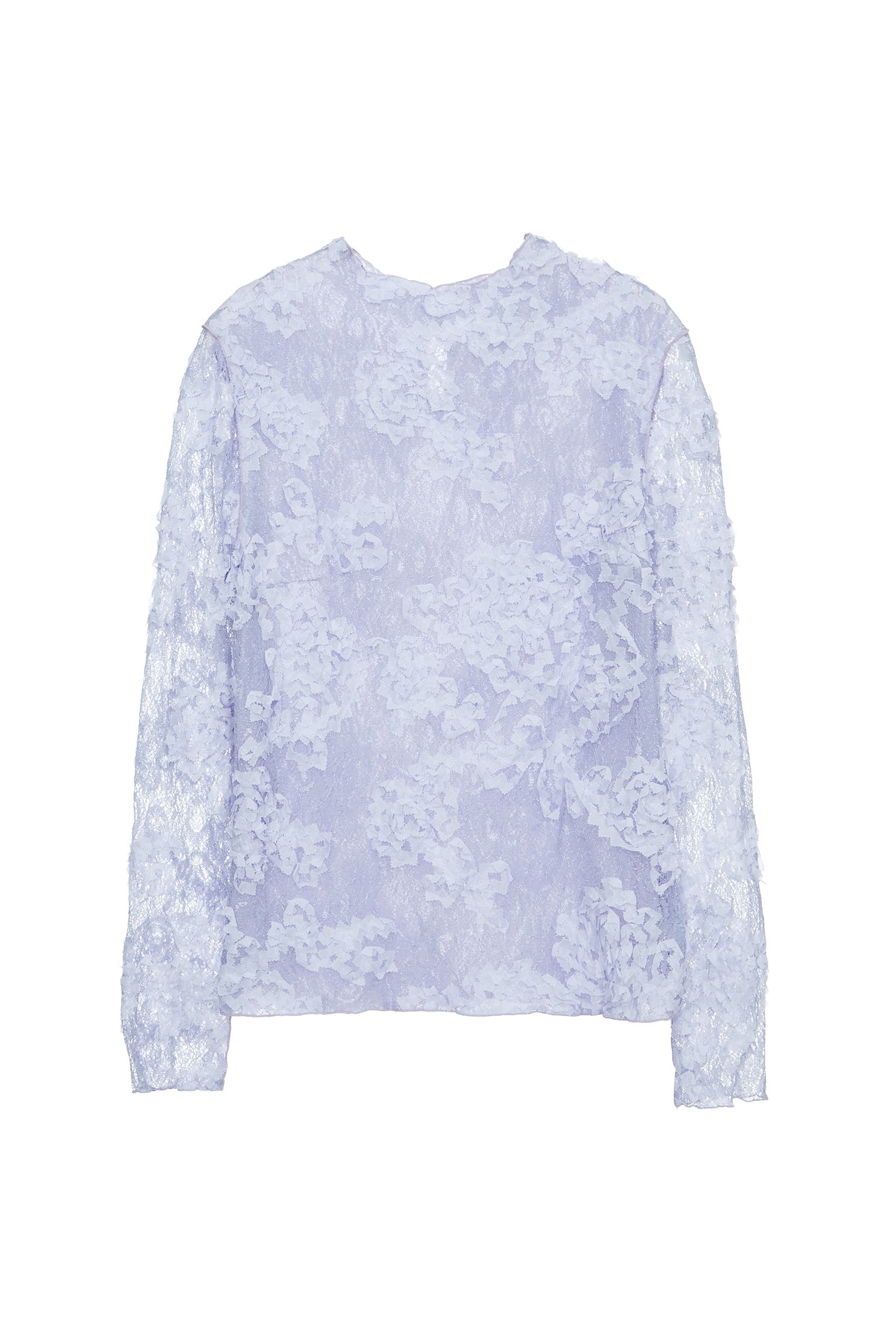 Floral Lace Long Sleeve Purple TopFloral Lace Long Sleeve Purple Top,Tops,bestselling,Season (AW) Look,Lace,Lace tops