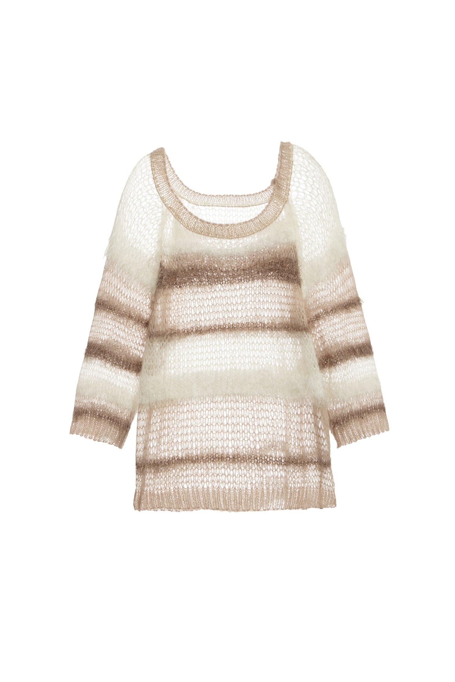 Gradient Mohair Knit TopGradient Mohair Knit Top,Tops,Season (AW) Look,Knitted,Knitted tops,Knitted tops