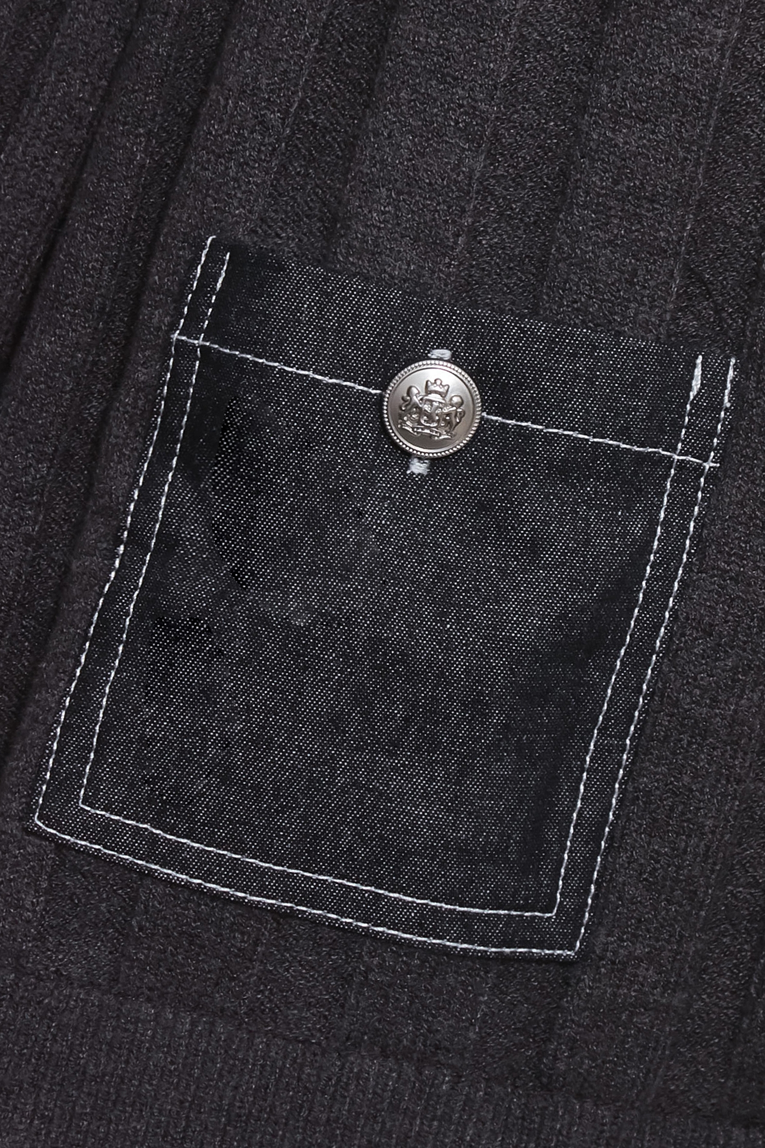 Fake Two Piece Grey Knit TopFake Two Piece Grey Knit Top,Tops,Season (AW) Look,Knitted,Knitted tops