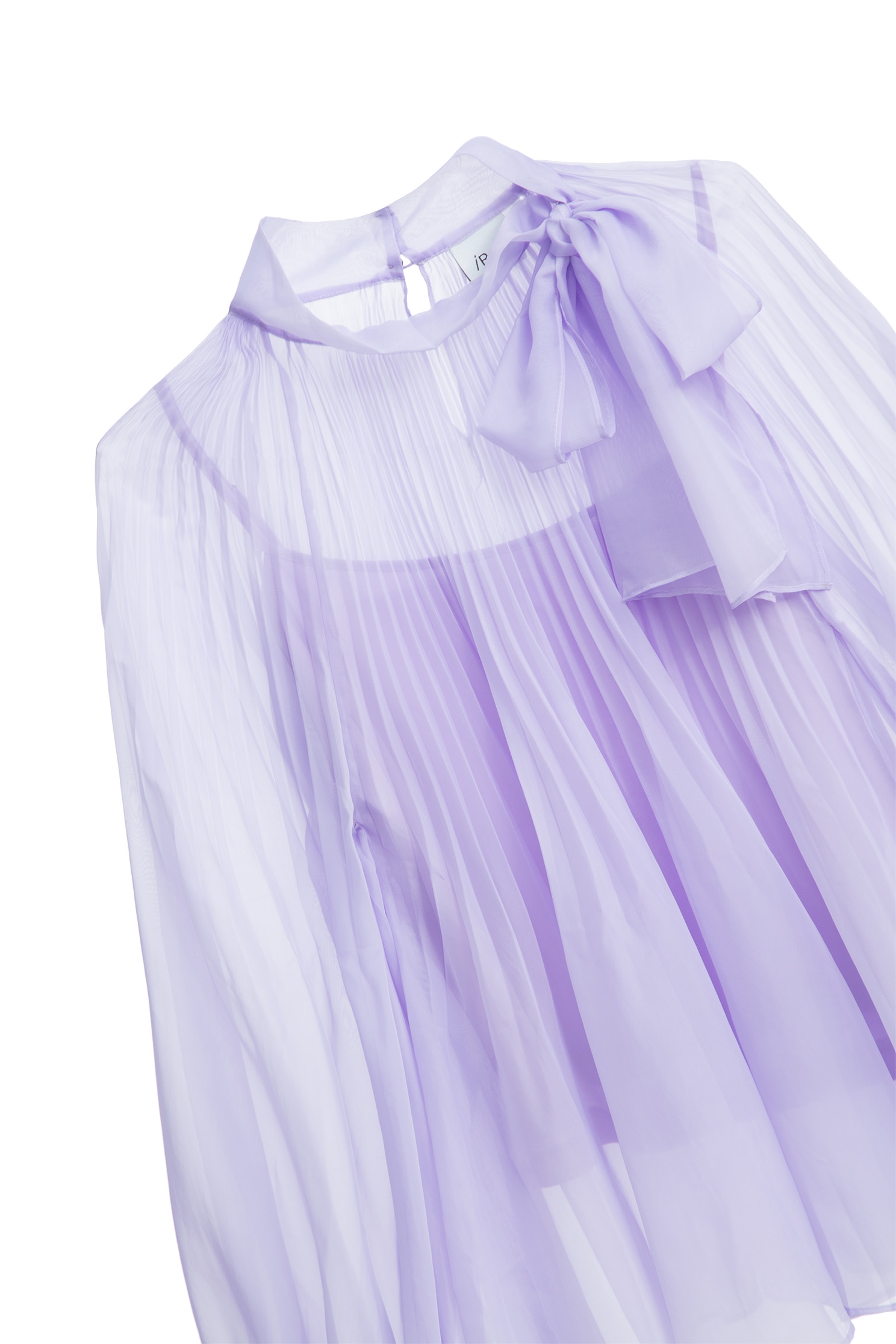 Bow Collar Organza TopBow Collar Organza Top,Tops,Under shirts,Season (SS) Look