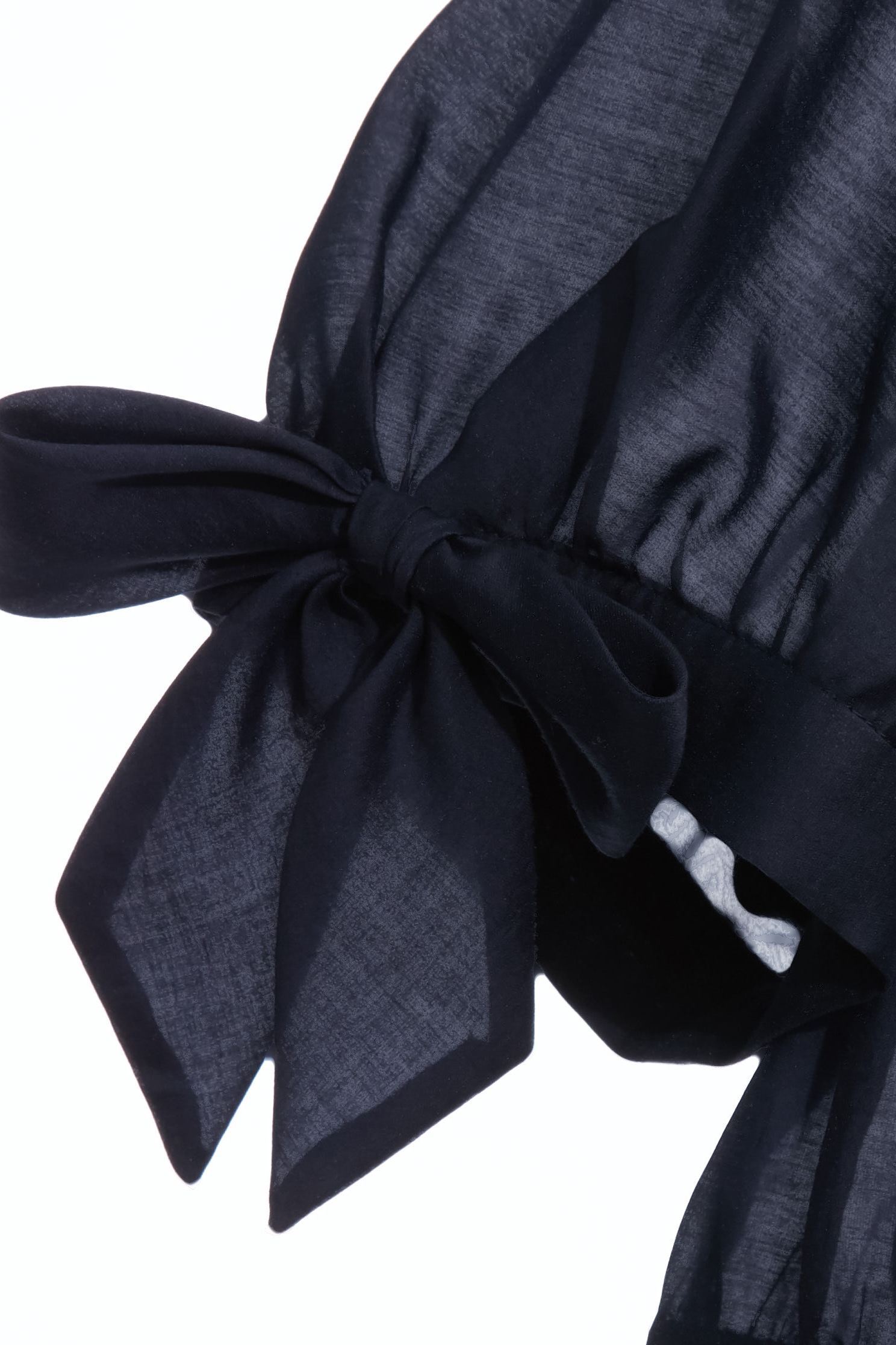 Bow Detail Navy TopBow Detail Navy Top,Tops,Season (AW) Look,bows