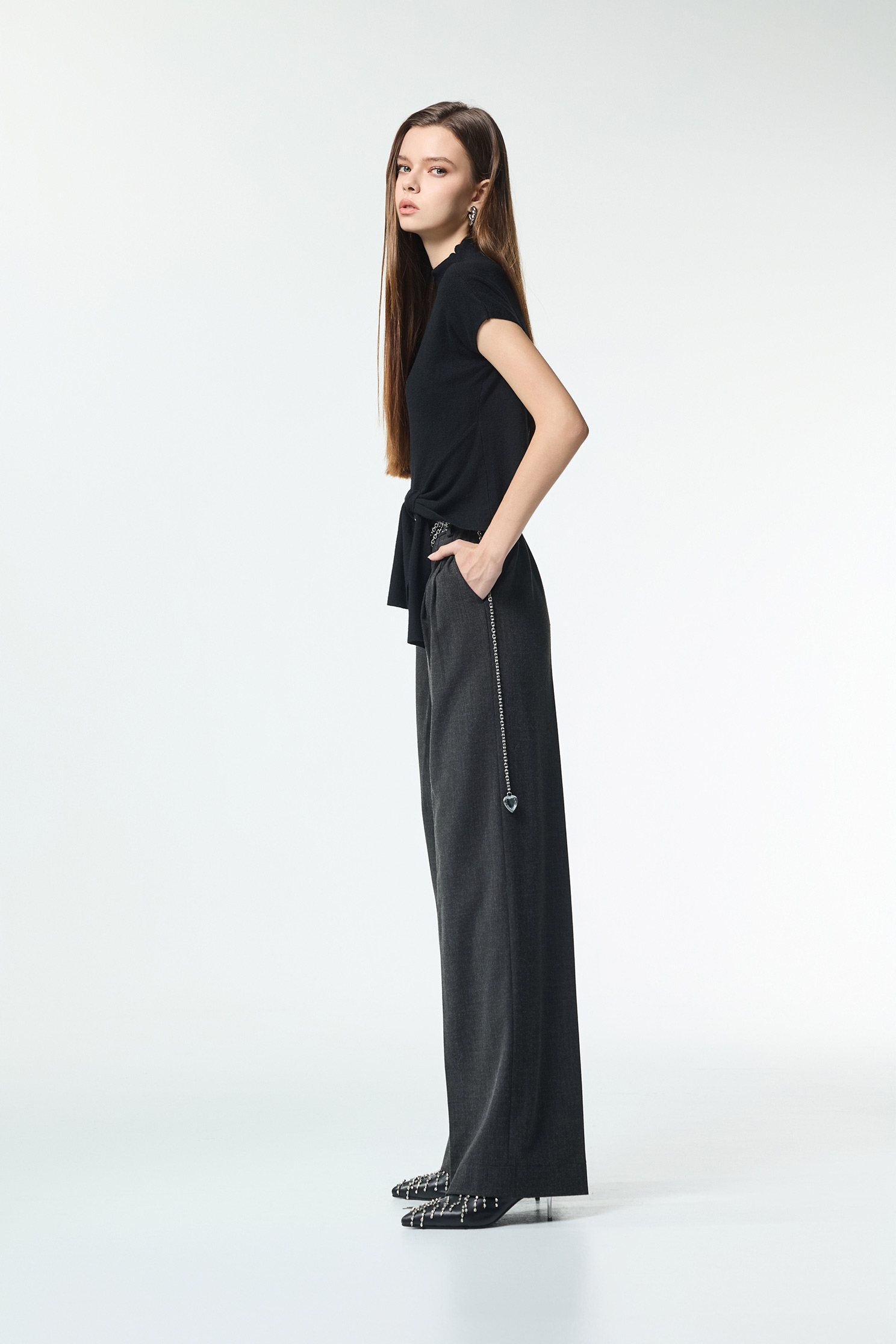 Front Knot Knit TopFront Knot Knit Top,Office Looks,bestselling,Season (AW) Look,Valentine,Embroidered,Knitted,Knitted tops