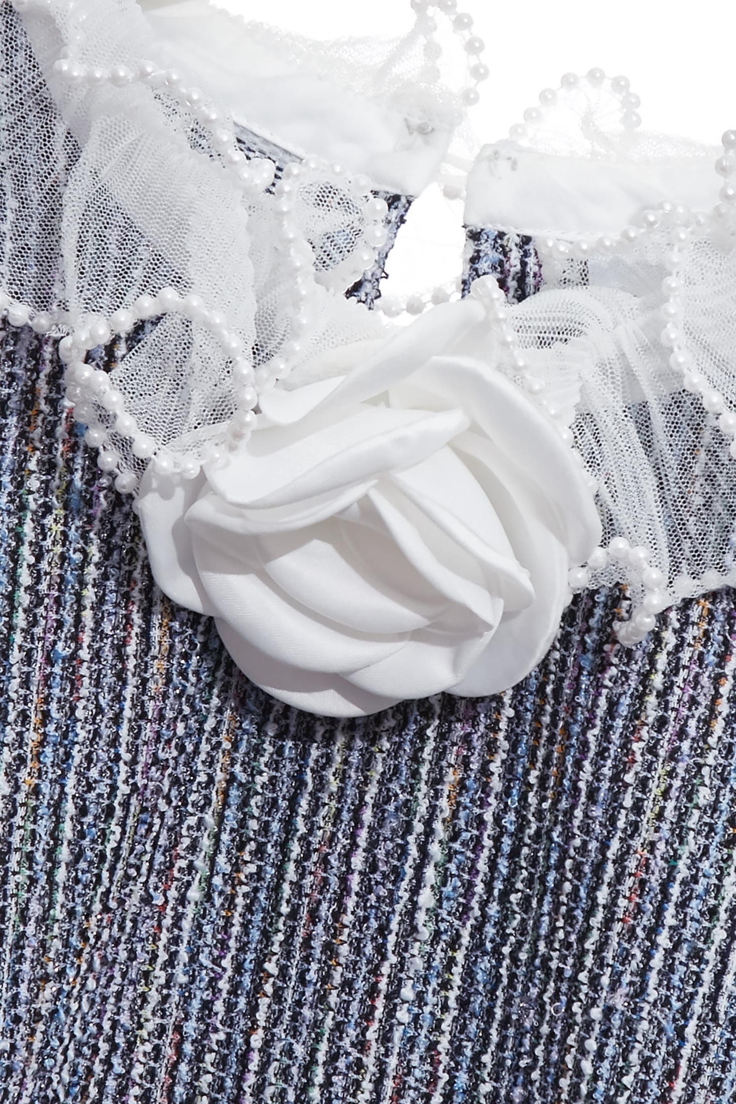 Ruffle Collar Short Sleeve TopRuffle Collar Short Sleeve Top,Tops,pearl,Season (AW) Look