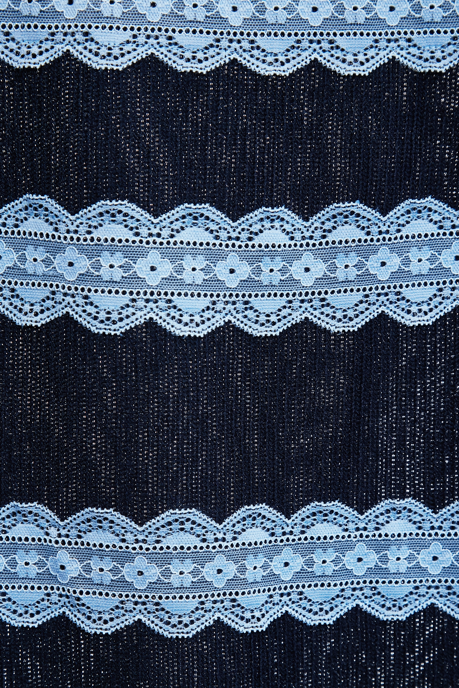 Contrast Lace Detail Short Sleeve TopContrast Lace Detail Short Sleeve Top,Tops,Season (AW) Look,Lace