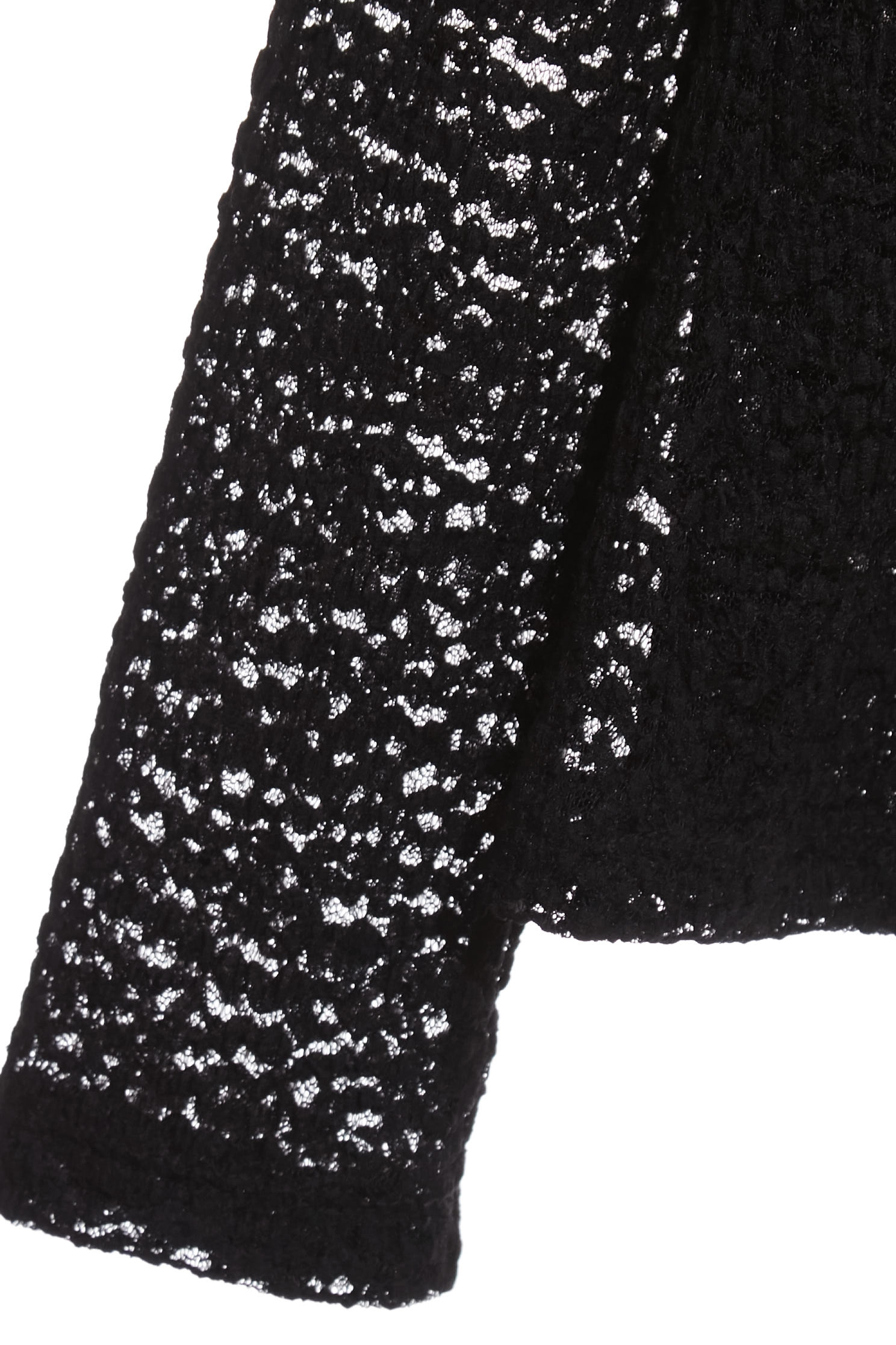 R Embroidery Logo Long Sleeve TopR Embroidery Logo Long Sleeve Top,Tops,Embroidered,Season (AW) Look,Lace,black tops