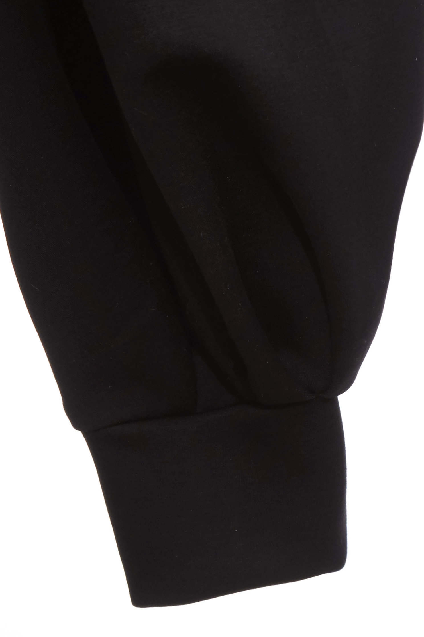 Front Graphic Long Sleeve Black TopFront Graphic Long Sleeve Black Top,Tops,Embroidered,Season (AW) Look,black tops