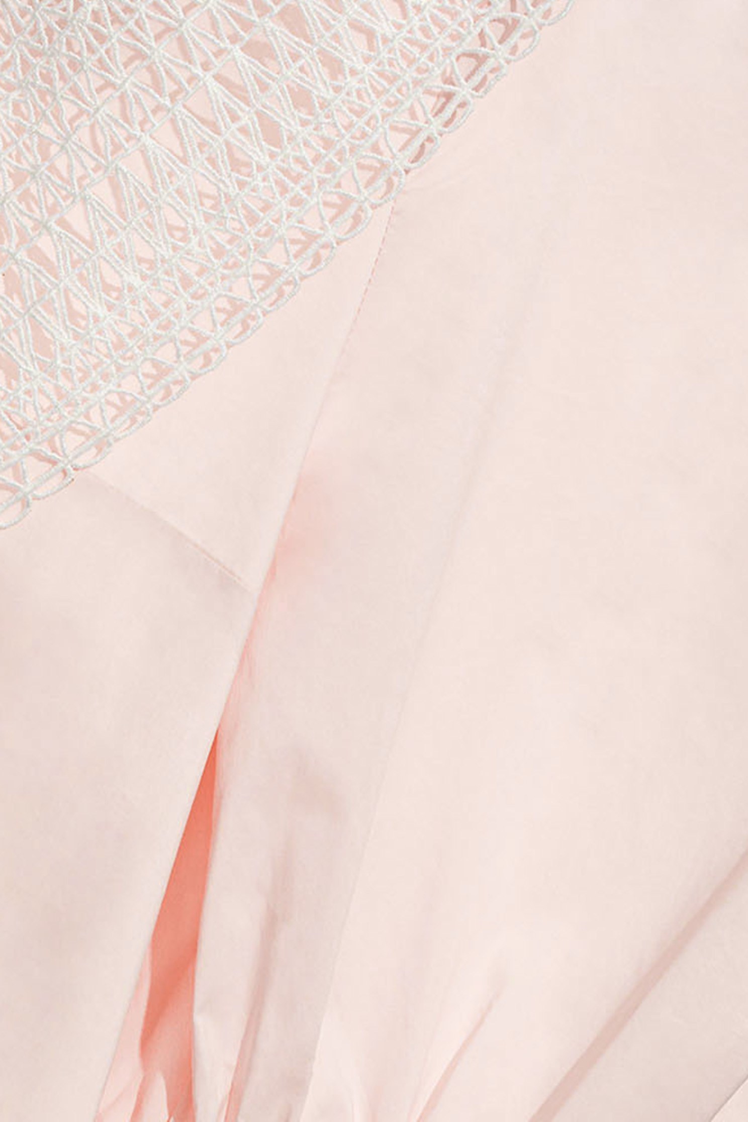 Contrast Hollow Out Lace Collar Pink TopShirt top with bow collar,Tops,Season (AW) Look,bows,Blouses