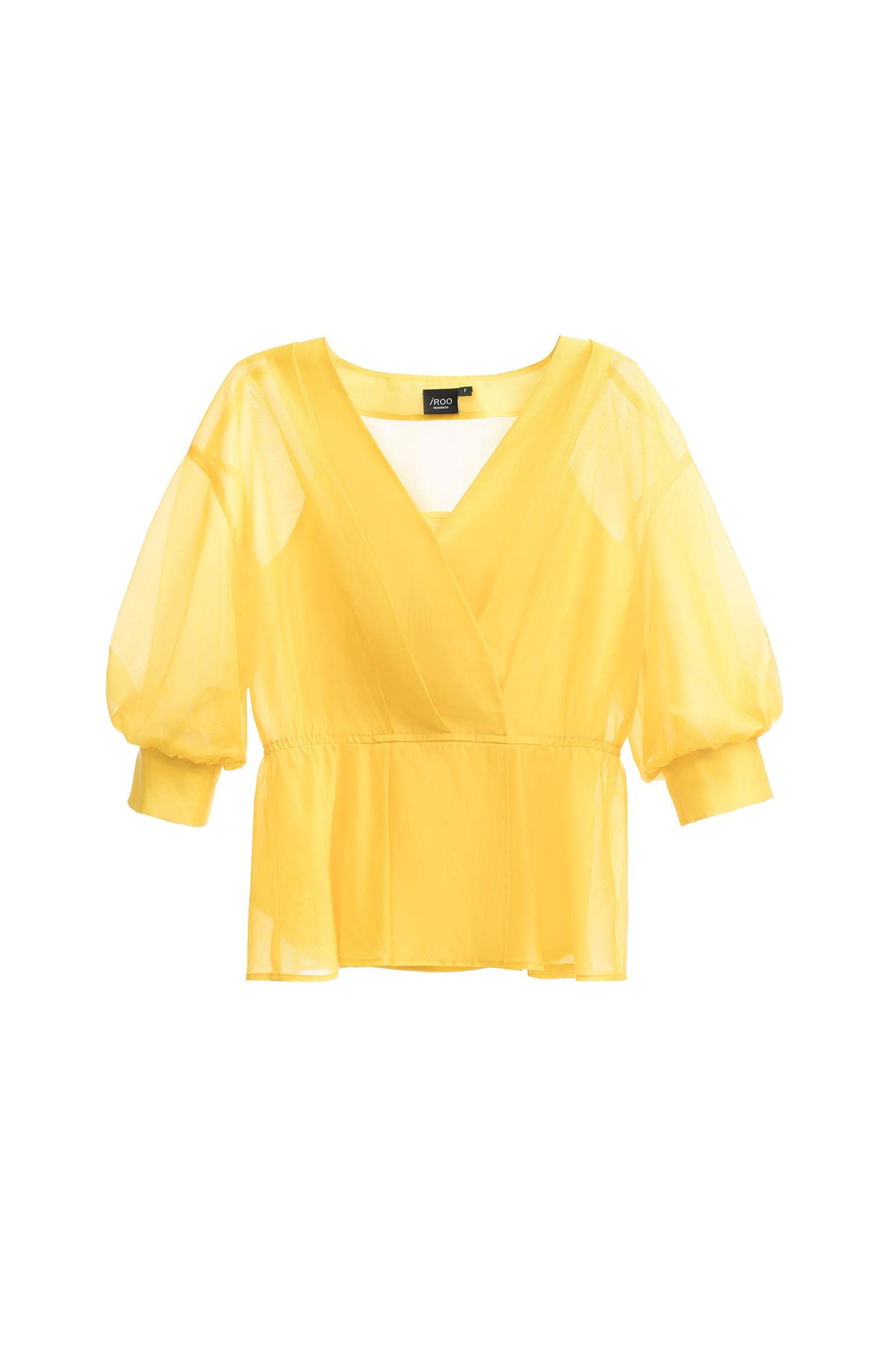 Lantern Sleeve Yellow TopLantern Sleeve Yellow Top,Tops,Under shirts,Season (SS) Look,sleeveless tops