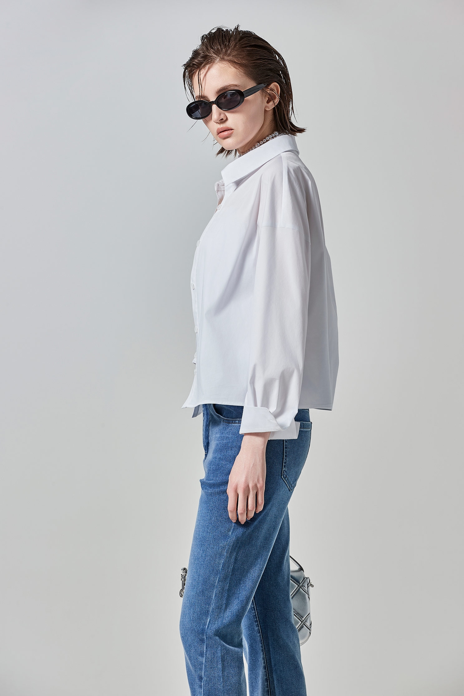 Two Piece Crop BlouseTwo Piece Crop Blouse,Tops,Season (SS) Look,sleeveless tops,Blouses