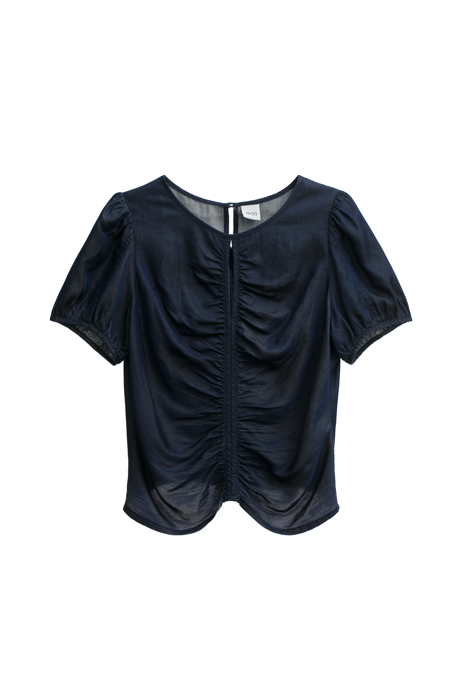 Short Sleeve Soft Denim TopShort Sleeve Soft Denim Top,Tops,Season (SS) Look