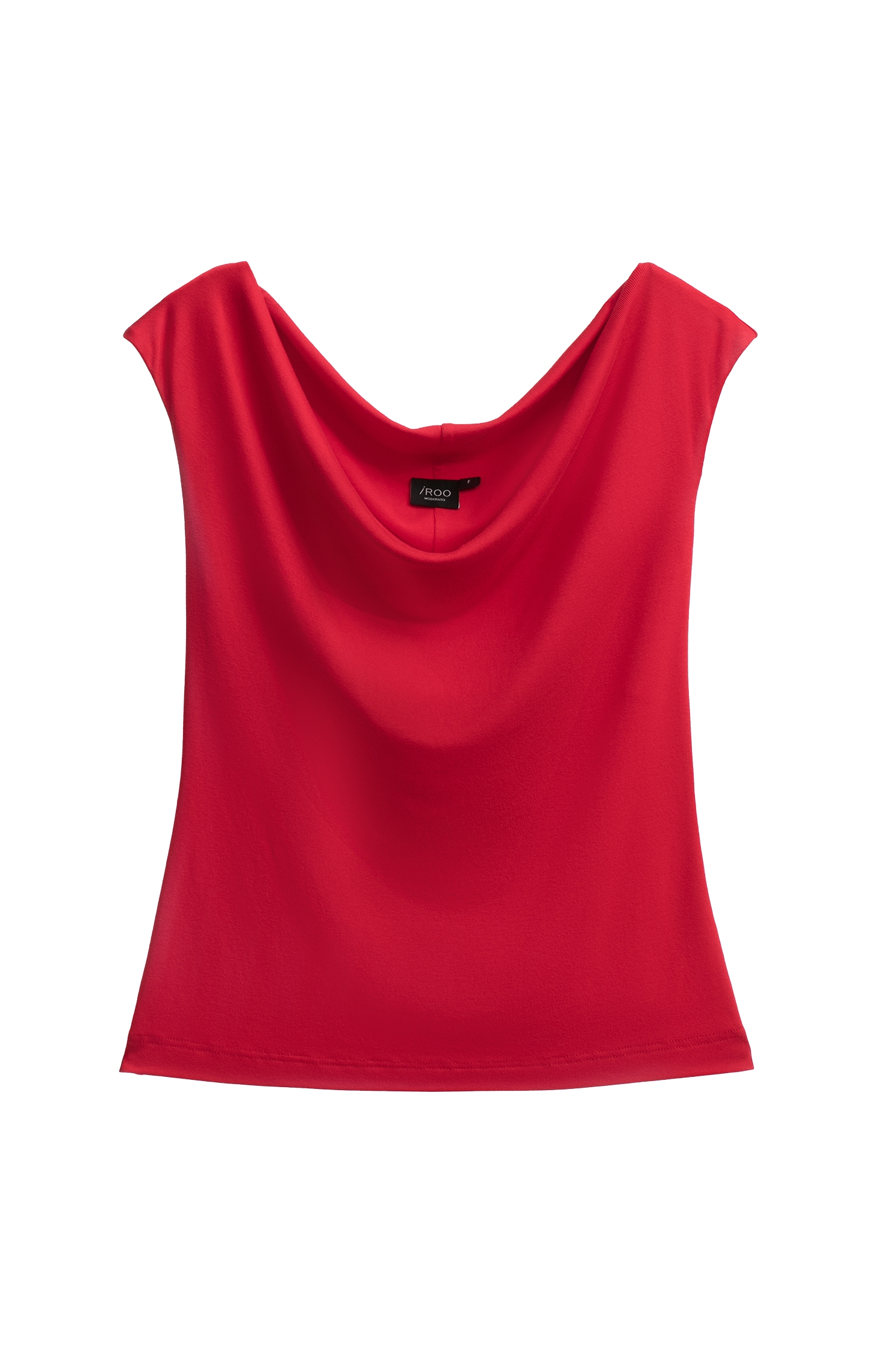 Cowl Neckline Red TopCowl Neckline Red Top,Tops,Season (SS) Look