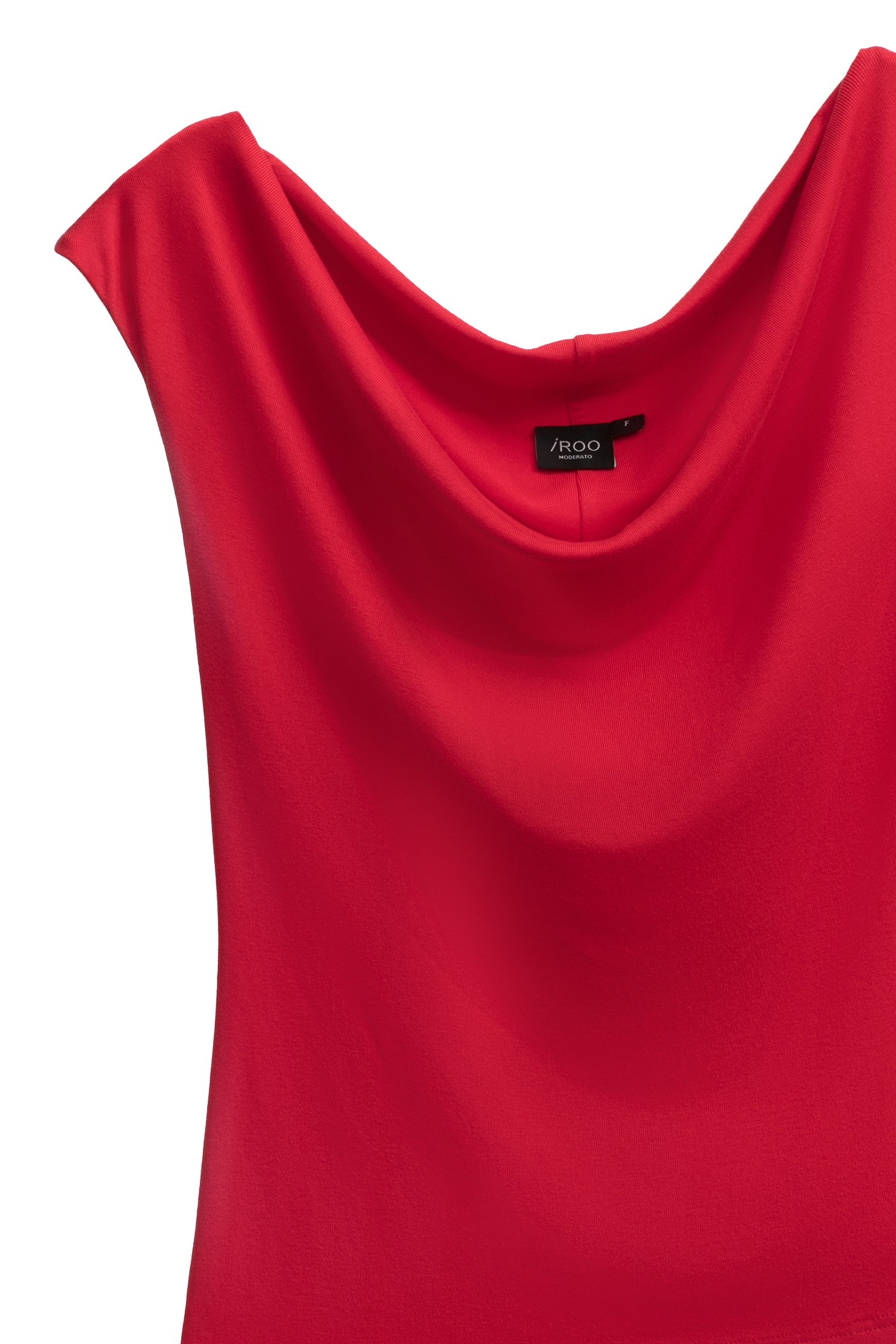 Cowl Neckline Red TopCowl Neckline Red Top,Tops,Season (SS) Look