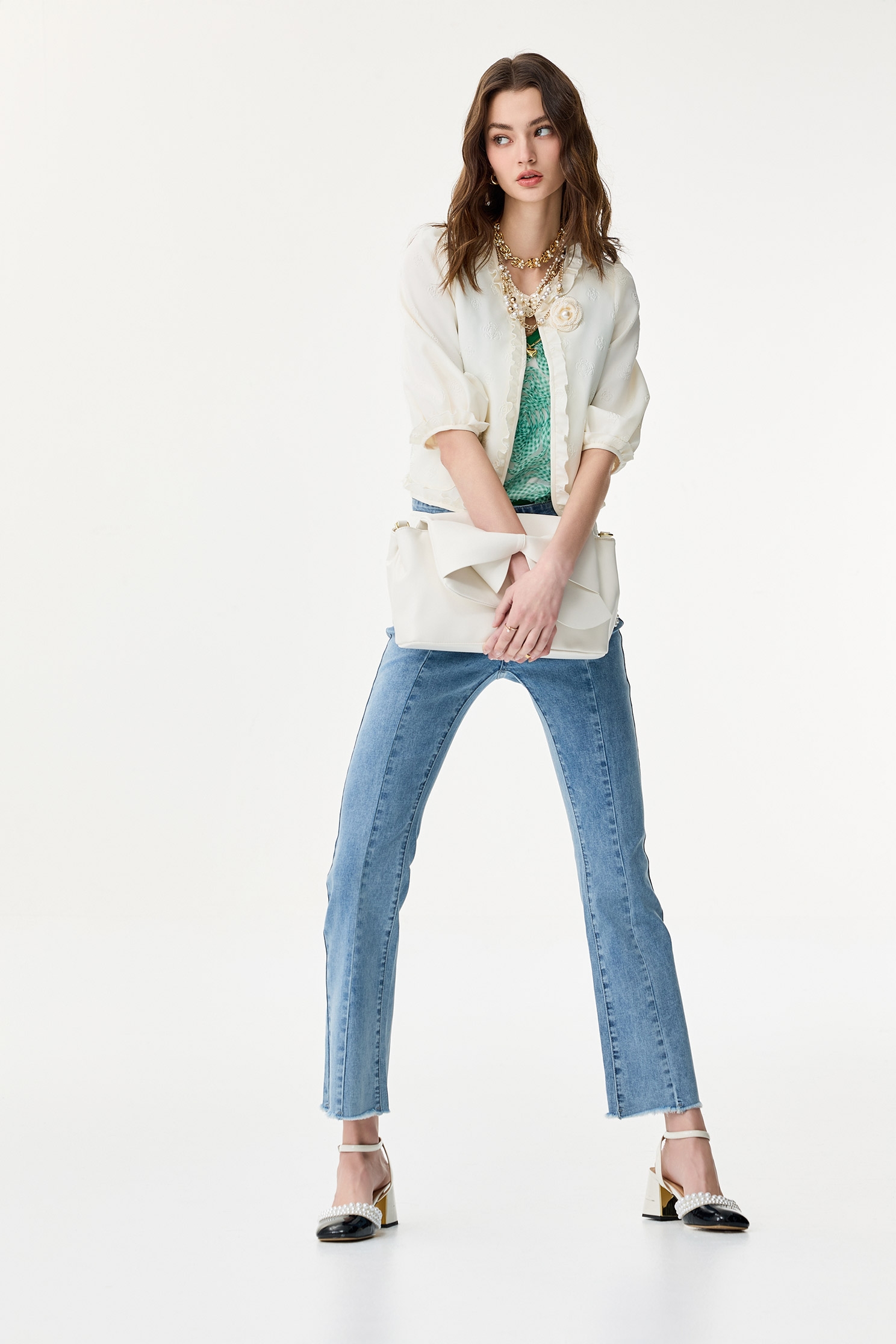 Floral Embossed Print JacketFloral Embossed Print Jacket,Jackets,Outerwear,Season (SS) Look