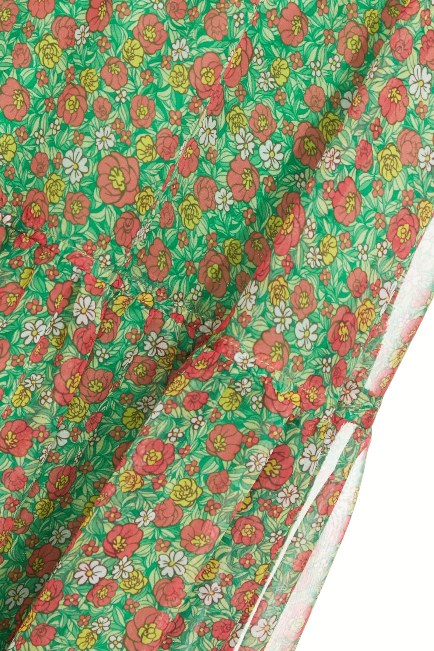Floral Print Chiffon Midi SkirtFloral Print Chiffon Midi Skirt,Season (SS) Look,Chiffon,Chiffon skirts