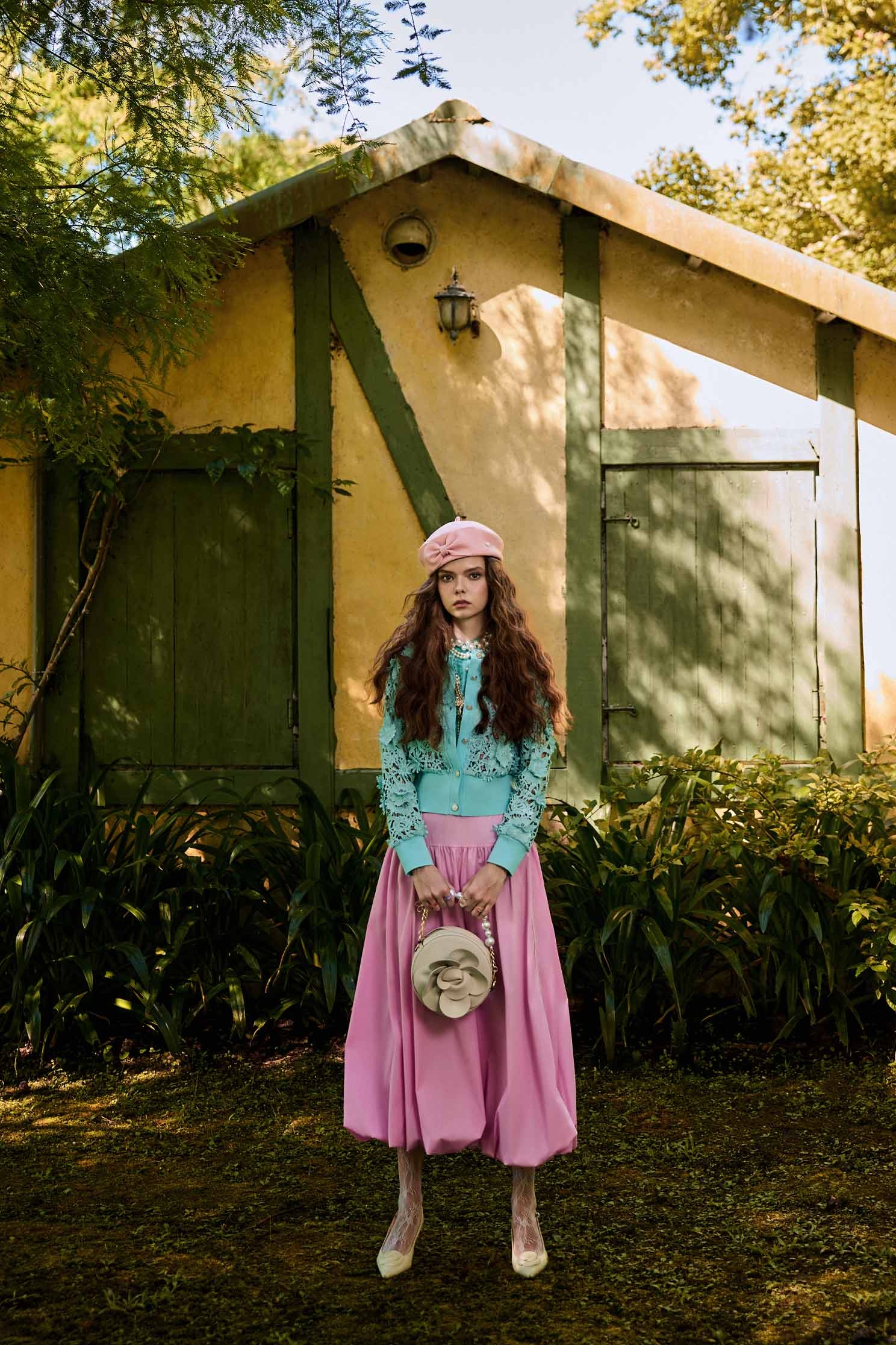 Pink Taffeta Bubble SkirtPink Taffeta Bubble Skirt,co-ord sets,pearl,Season (AW) Look,Tutu skirts,Midi skirts