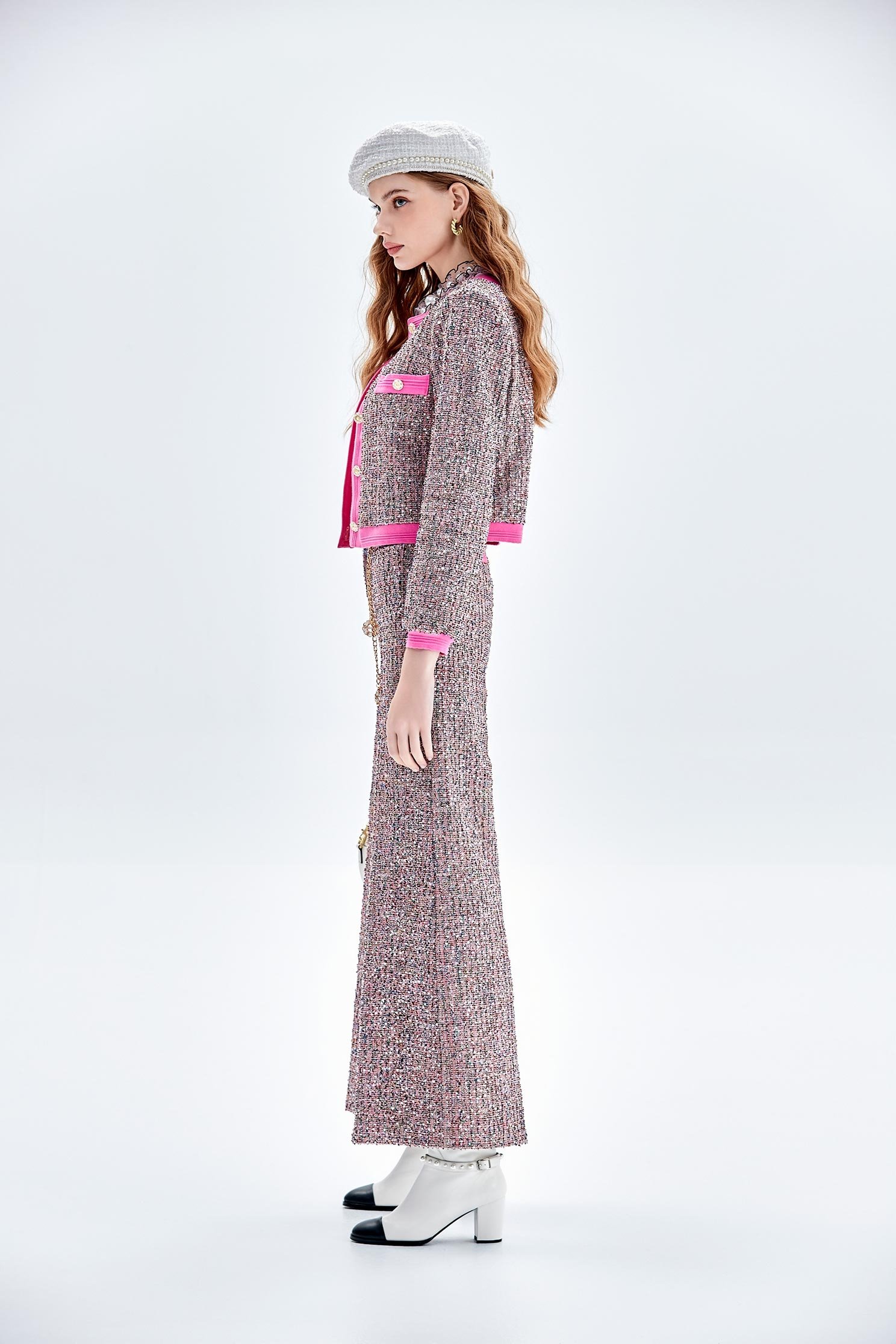 Tweed Wide Leg PantsTweed Wide Leg Pants,Culottes,Season (AW) Look,Culottes,Pants