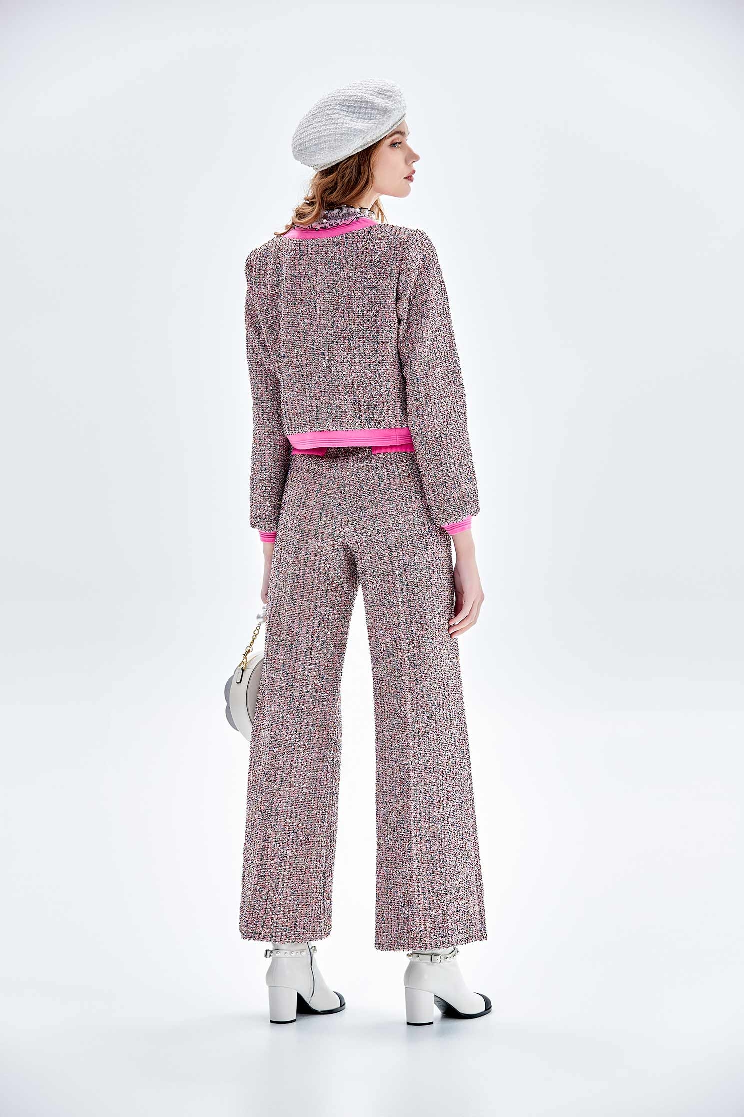 Tweed Wide Leg PantsTweed Wide Leg Pants,Culottes,Season (AW) Look,Culottes,Pants