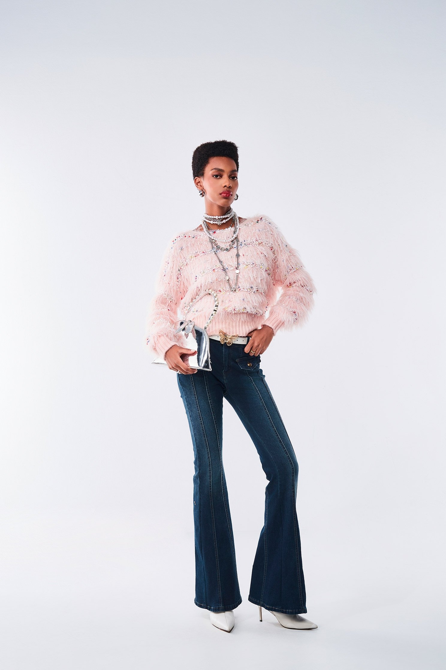 Basic Boot Leg JeansBasic Boot Leg Jeans,Bell-bottoms,Denim,Jeans,Denim pants,Season (AW) Look,Bell-bottoms,Pants