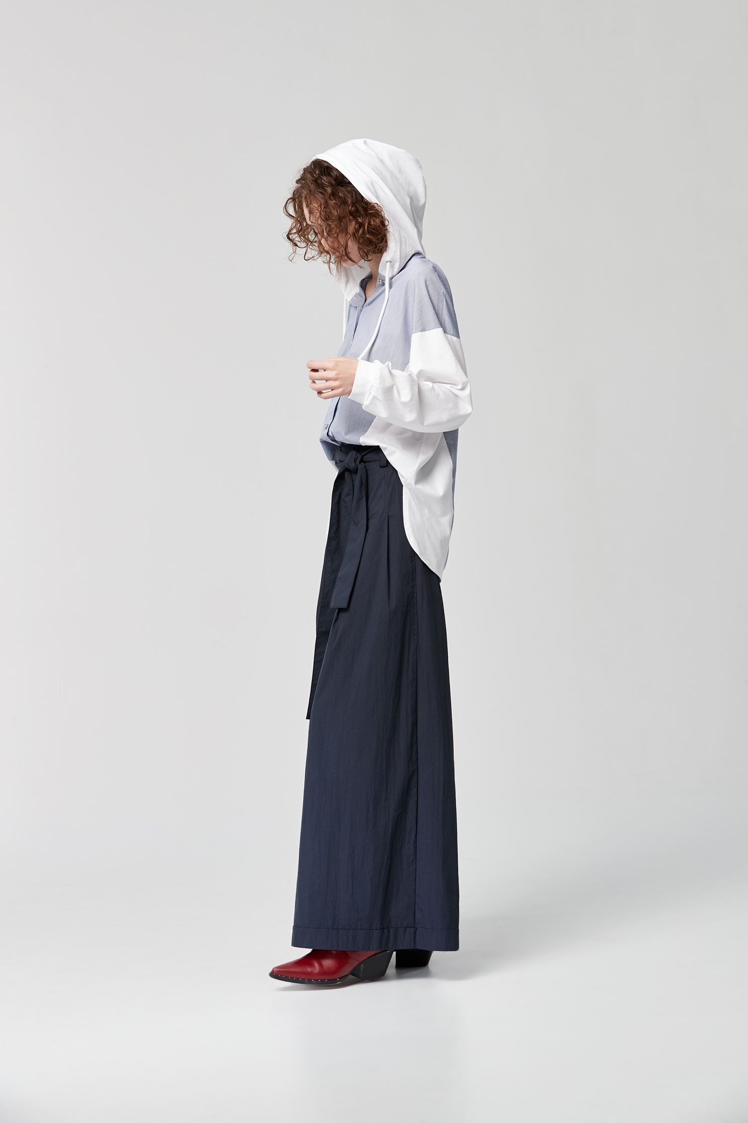 High Waist Wide Leg PantsHigh-waisted wide tube trousers,Culottes,Season (SS) Look,Culottes,Pants