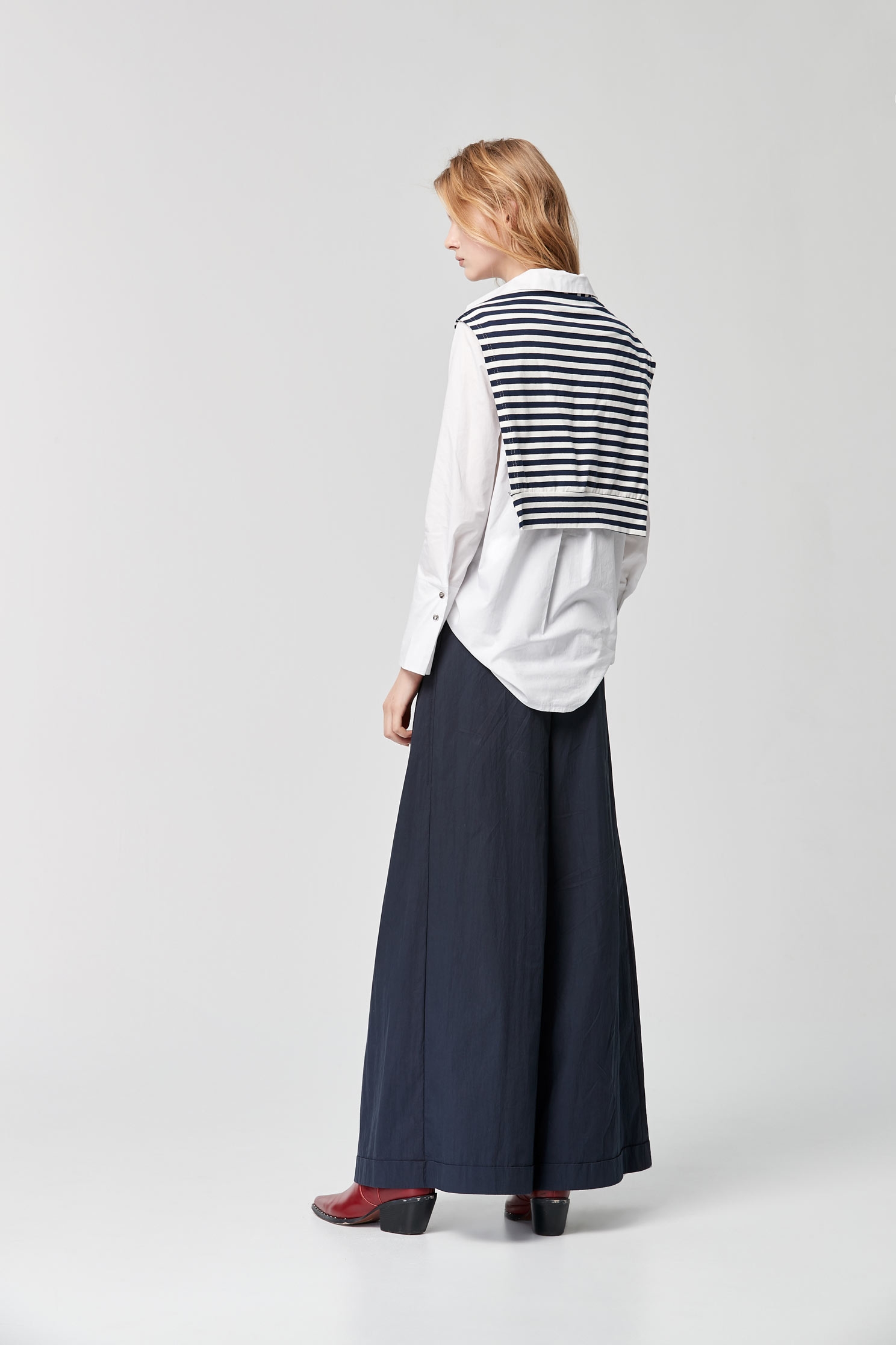 High Waist Wide Leg PantsHigh-waisted wide tube trousers,Culottes,Season (SS) Look,Culottes,Pants