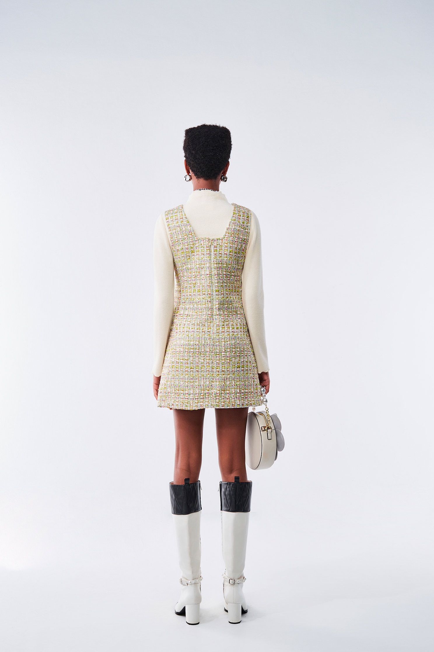 Two Piece Tweed DressTwo Piece Tweed Dress,Tops,Season (AW) Look