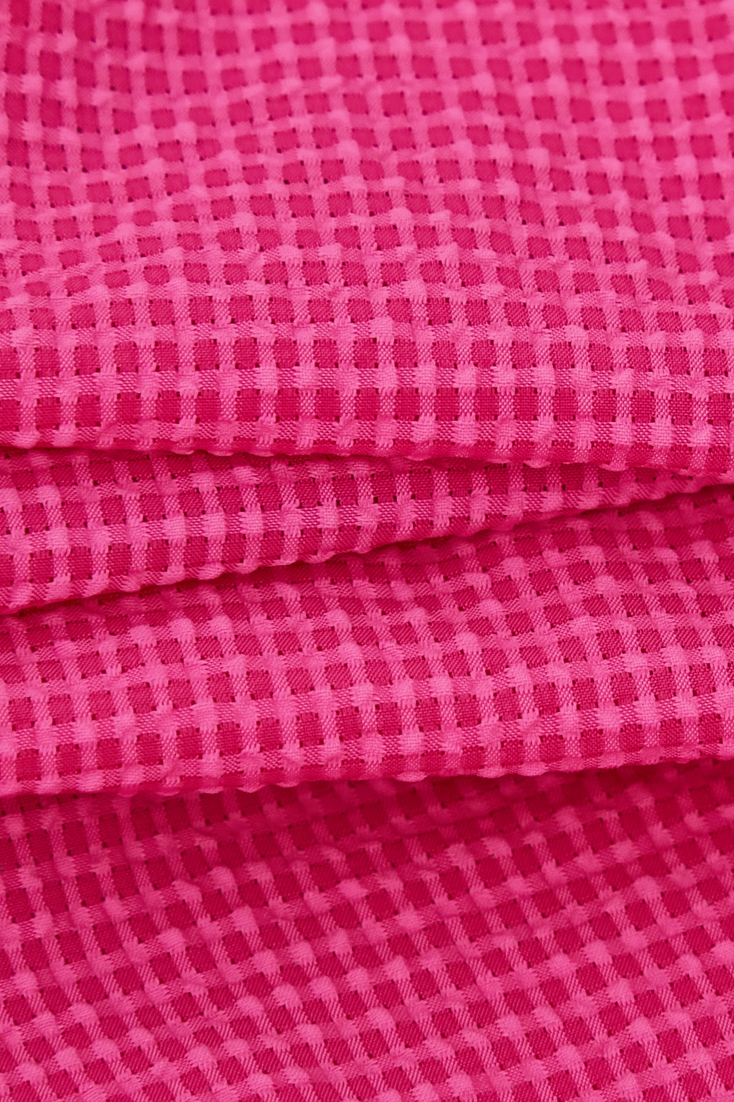 Button Front Fushia Pink Ruffle VestButton Front Fushia Pink Ruffle Vest,sleeveless tops,Tops,Season (SS) Look,Plaid,pearl