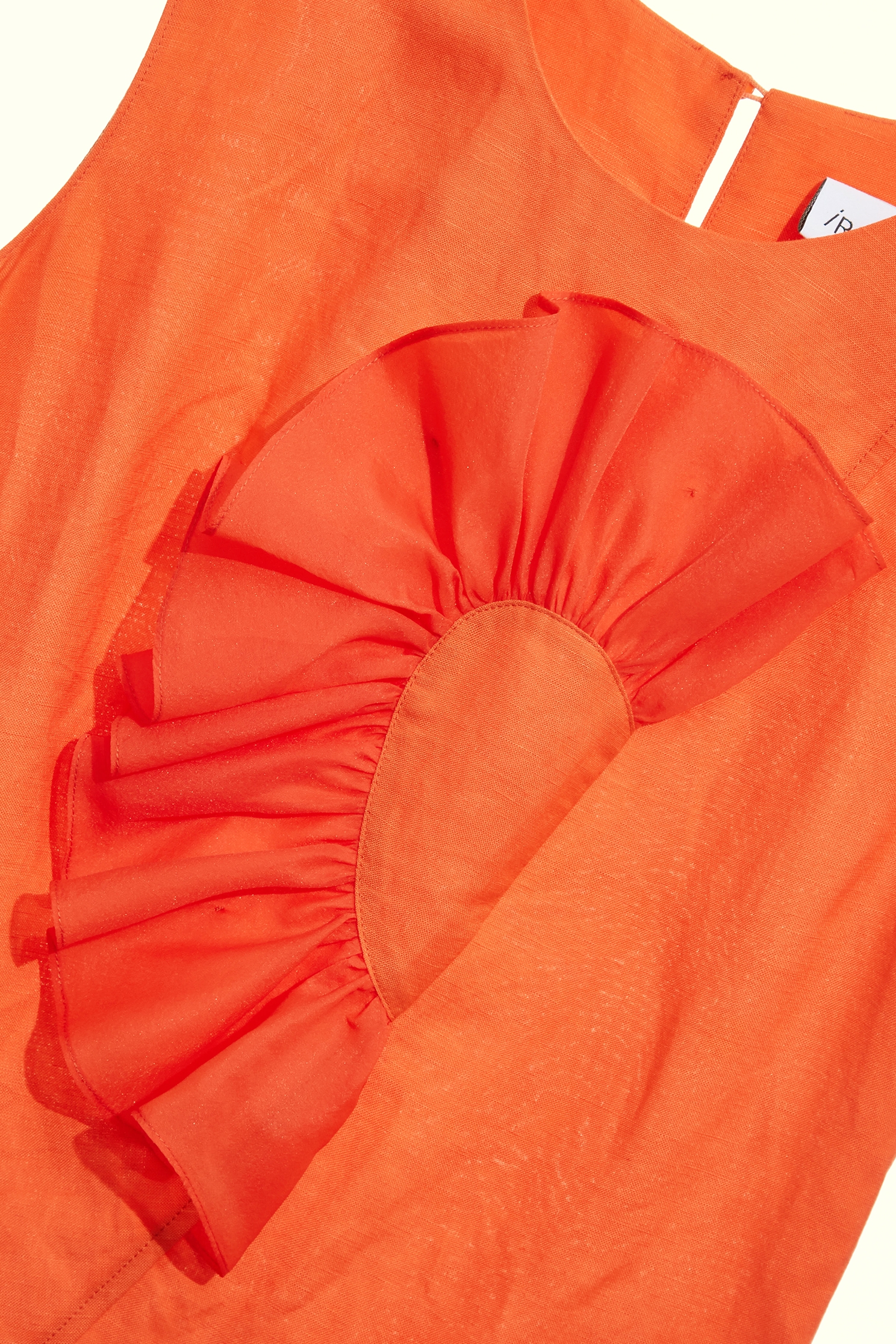 Half Heart Ruffle Detail VestHalf Heart Ruffle Detail Vest,sleeveless tops,Tops,Season (SS) Look,sleeveless tops