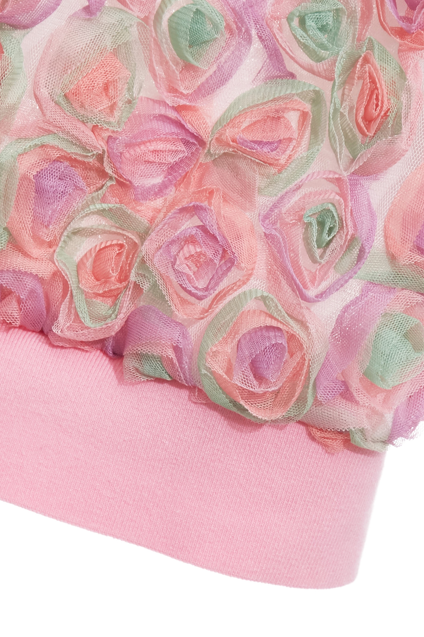 Multi Colour 3-D Rose Detail VestMulti Colour 3-D Rose Detail Vest,sleeveless tops,Tops,bestselling,Embroidered,sleeveless tops,pearl,Season (AW) Look,Valentine,sleeveless tops,blossoms