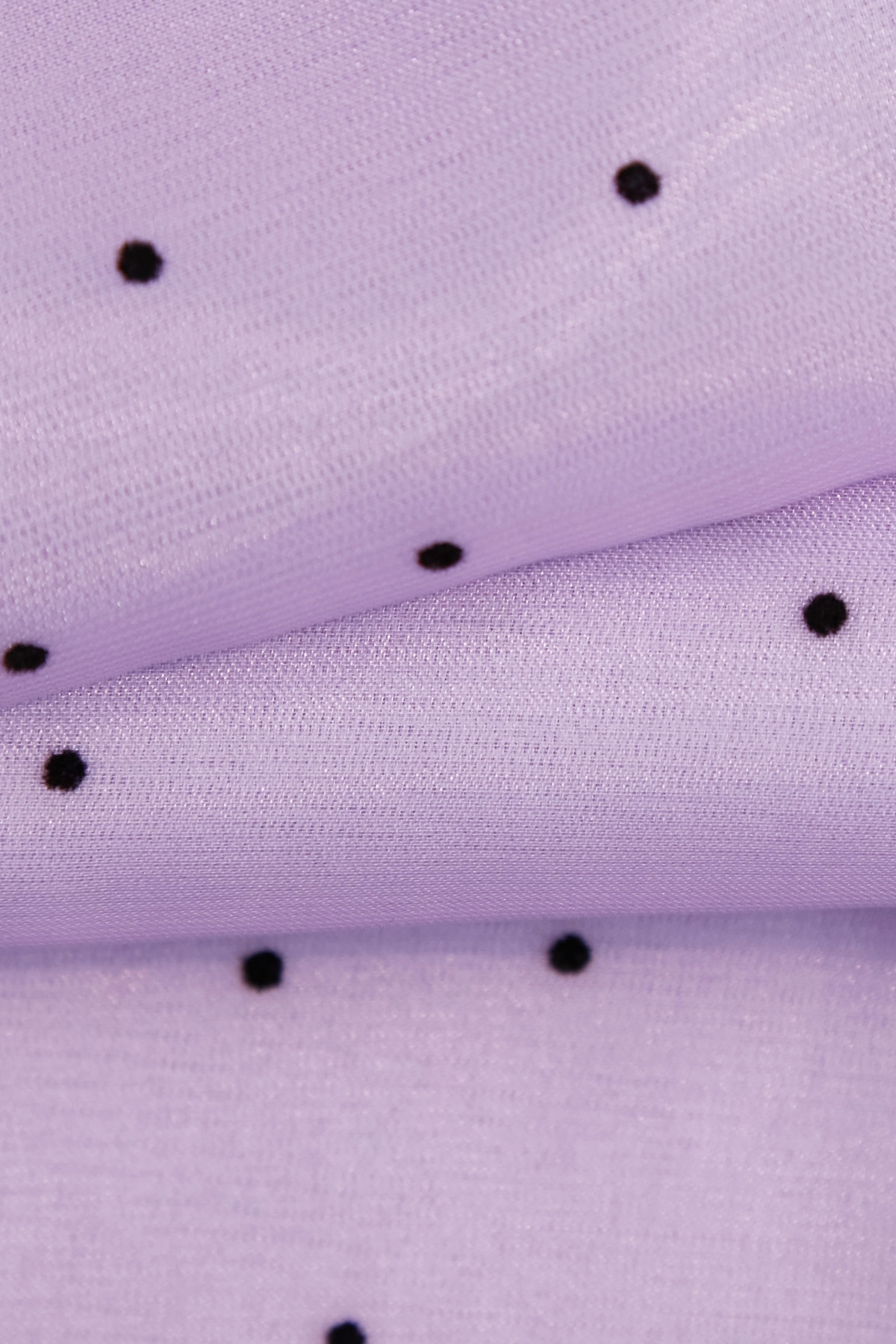 Polka Dot Ruffle Detail Purple TopPolka Dot Ruffle Detail Purple Top,Office Looks,Tops,Season (AW) Look,bows