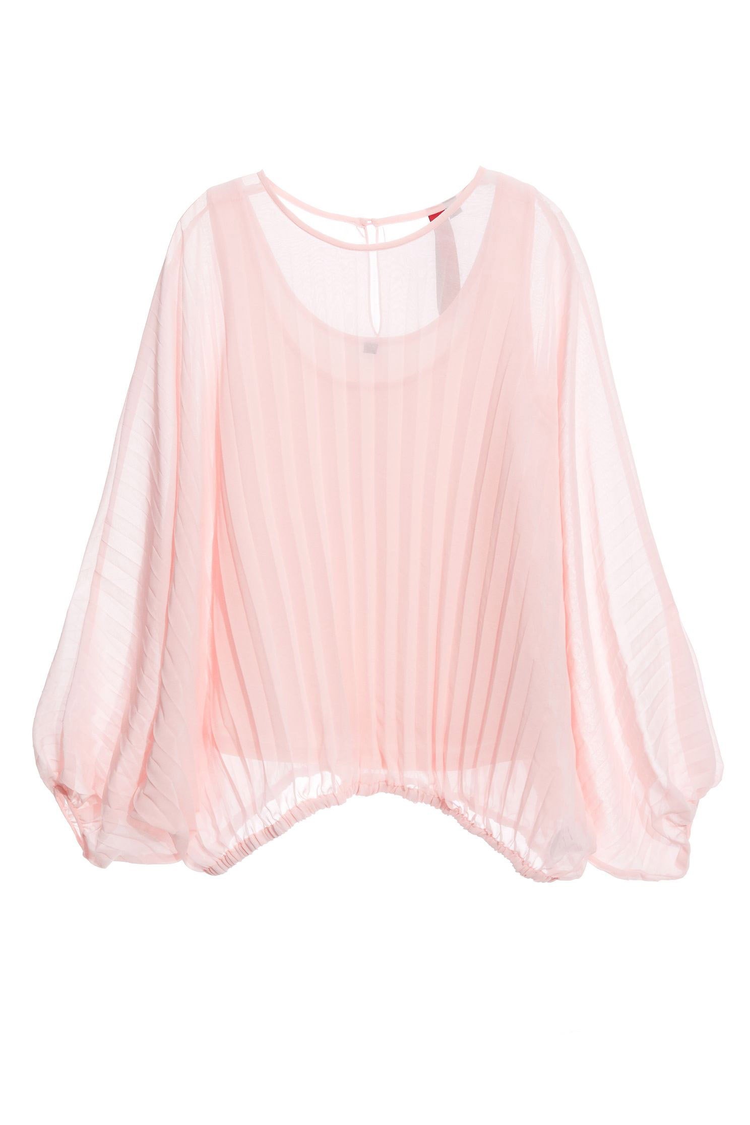 Chiffon Pleated TopChiffon pleated top,Tops,Queen,mothergift,Season (AW) Look,Chiffon