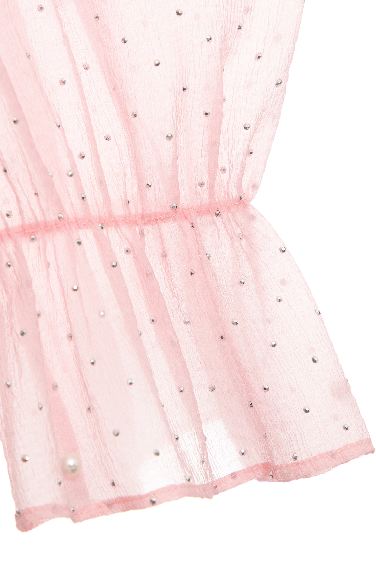 Pink Ruffle Top With Pearl DetailPink Ruffle Top With Pearl Detail,Tops,pearl,Season (AW) Look