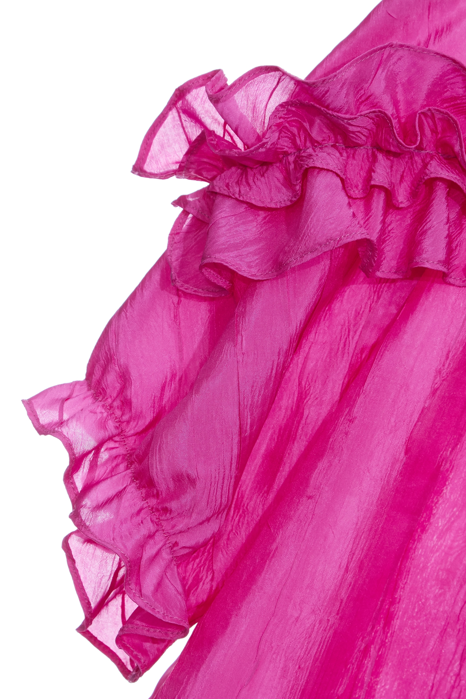 Pink Ruffle Detail Short Sleeve TopPink Ruffle Detail Short Sleeve Top,Tops,Season (SS) Look