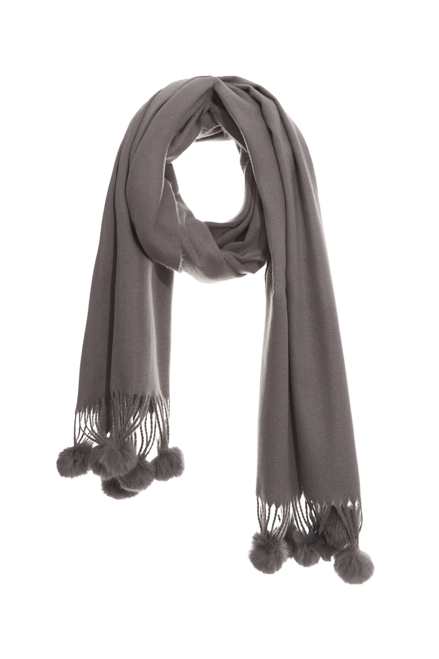 Classic Pom Pom ScarfClassic Pom Pom Scarf,Scarves,Season (AW) Look