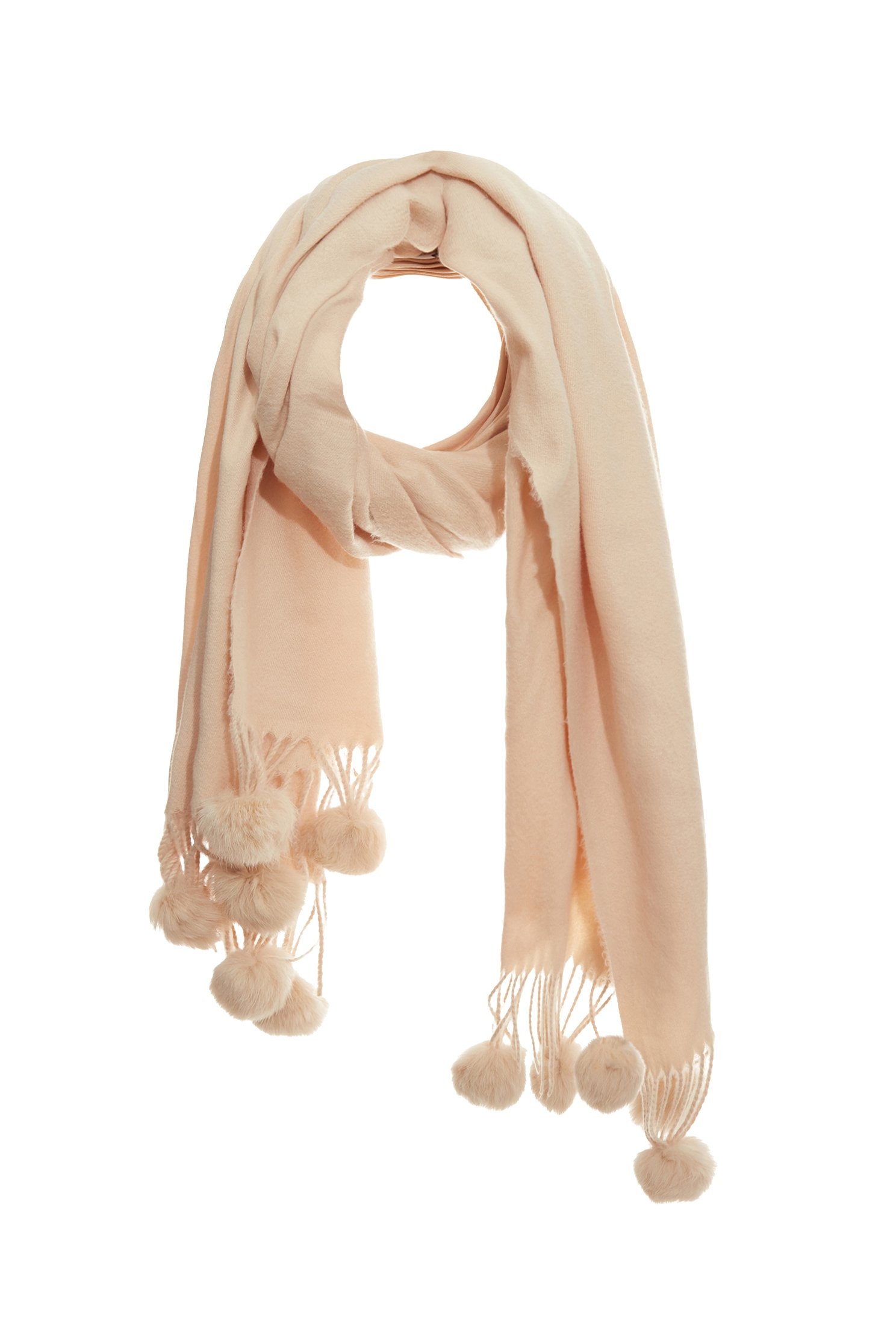 Classic Pom Pom ScarfClassic Pom Pom Scarf,Scarves,Season (AW) Look