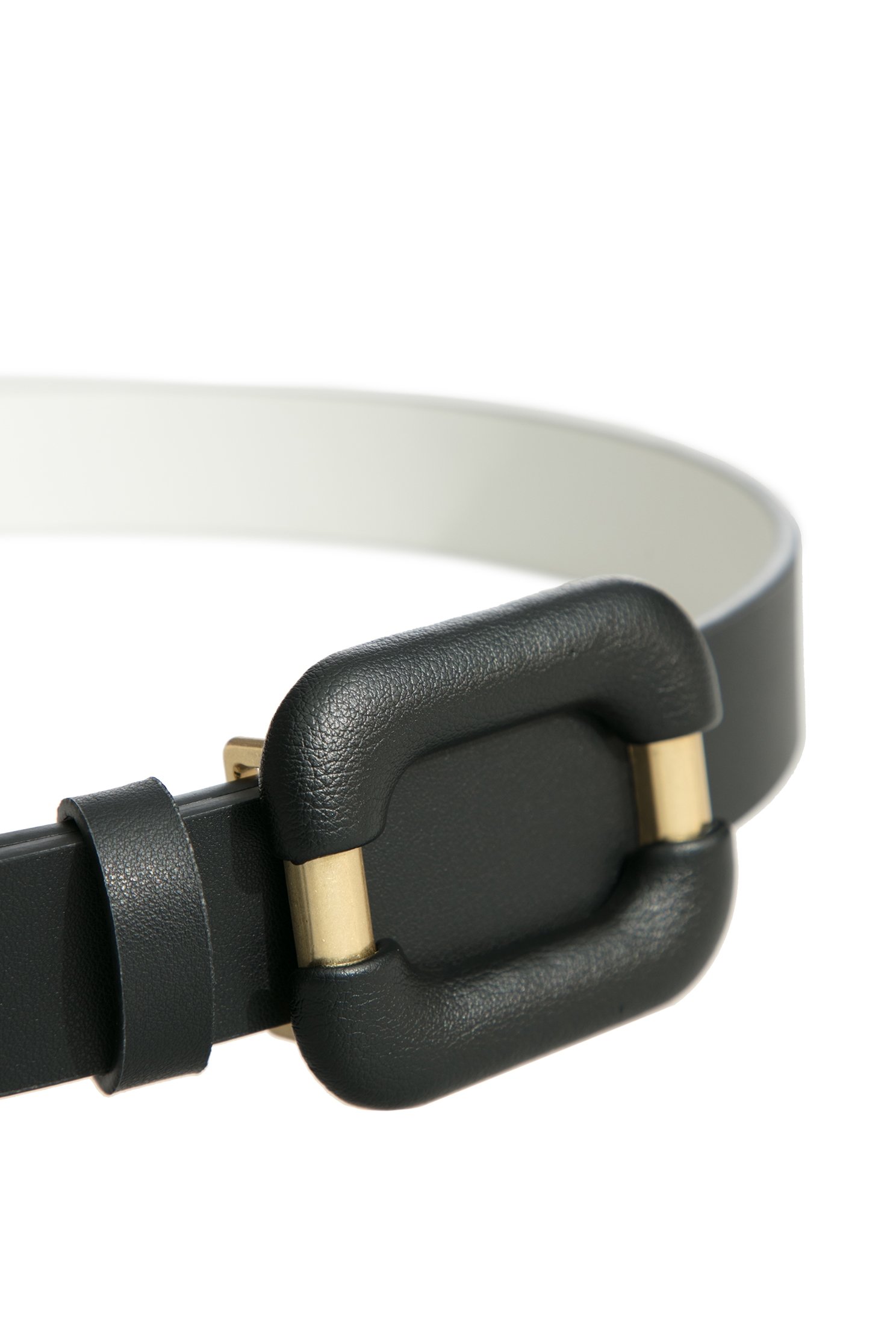 Square Buckle Leather BeltSquare Buckle Leather Belt,Belts,Leather,Season (AW) Look