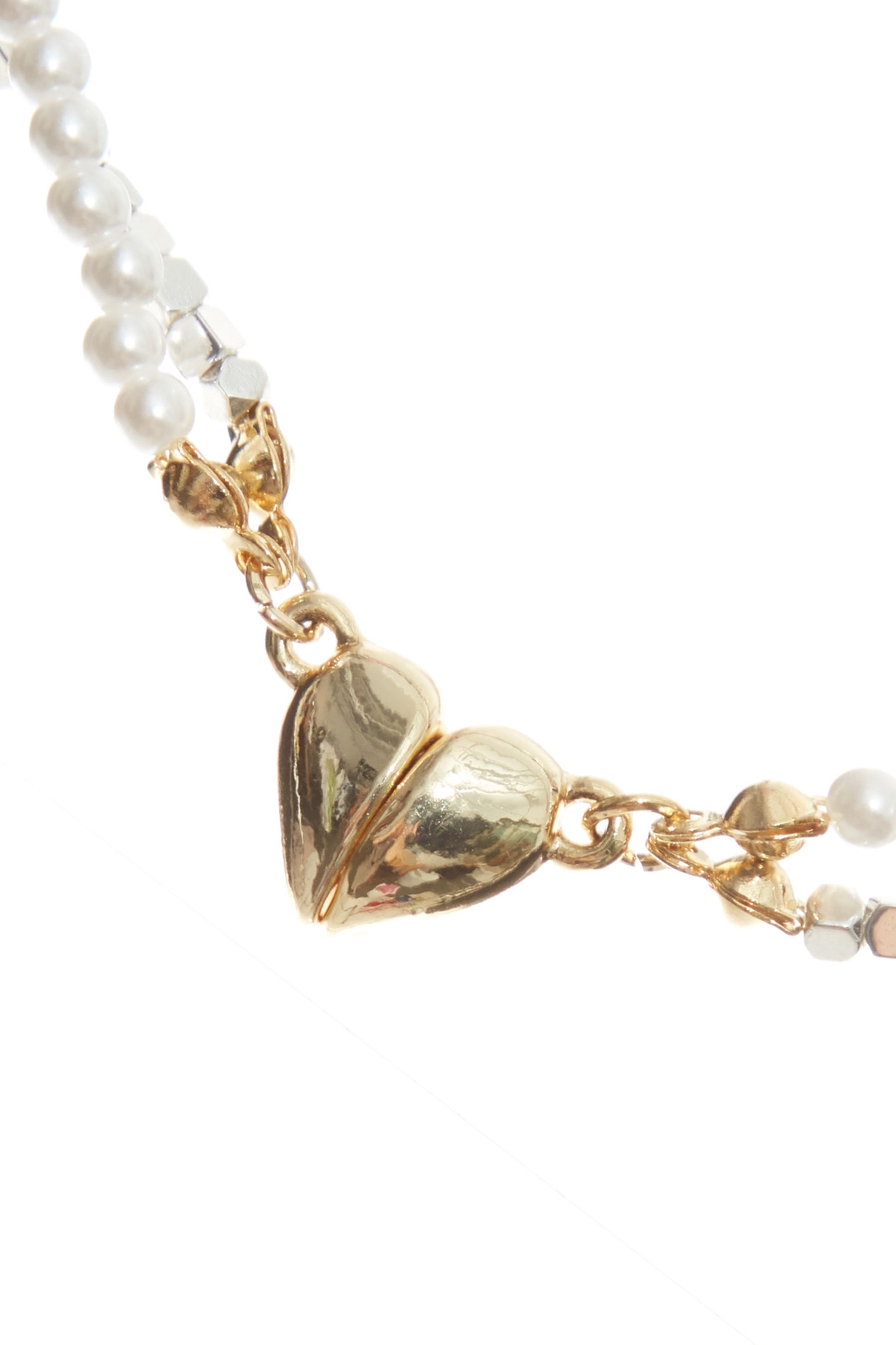 Heart Pendant Pearl NeckalceHeart Pendant Pearl Neckalce,pearl,Season (AW) Look,Necklaces