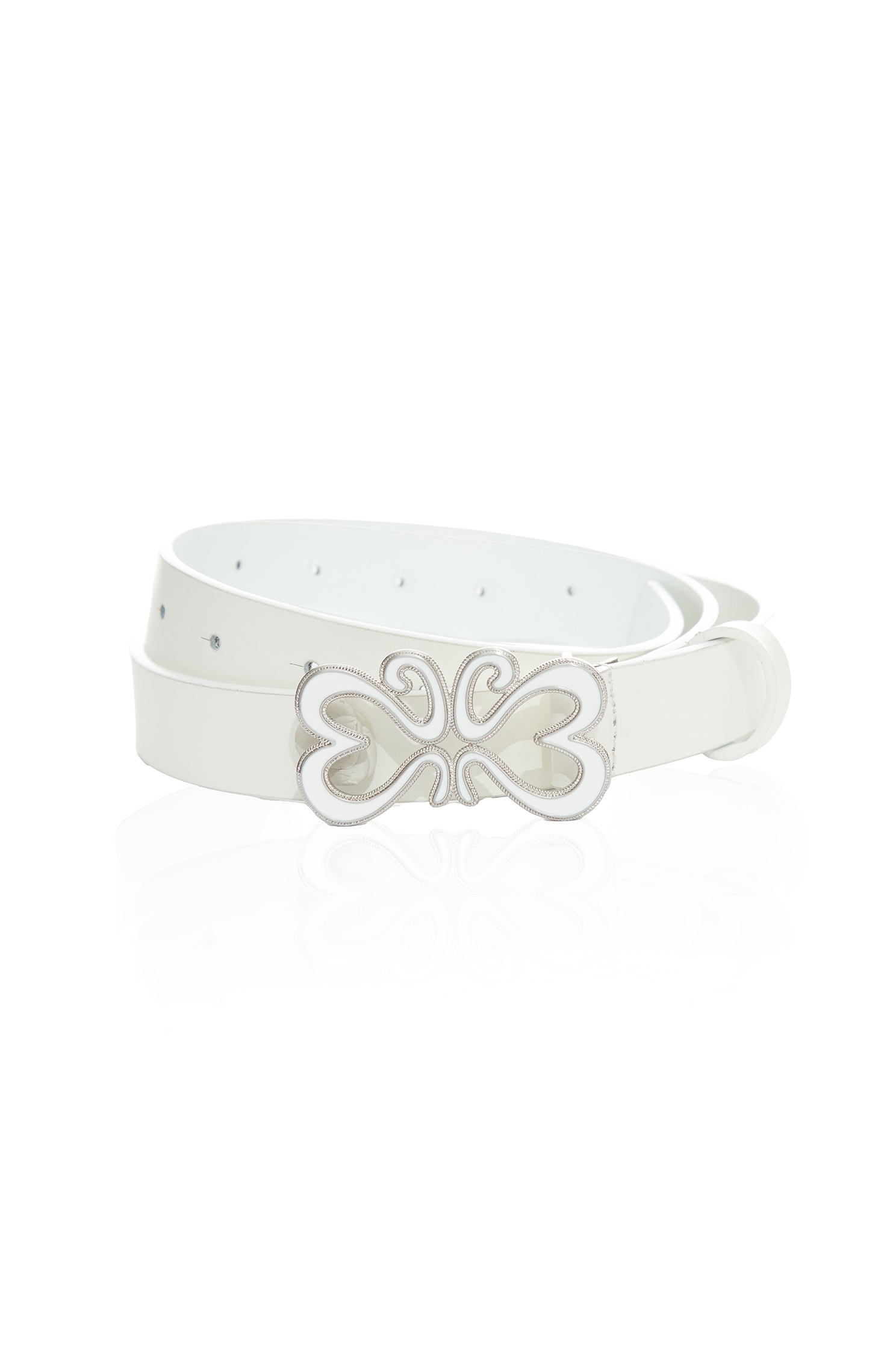 Butterfly Buckle Leather BeltButterfly Buckle Leather Belt,Season (AW) Look,Belts