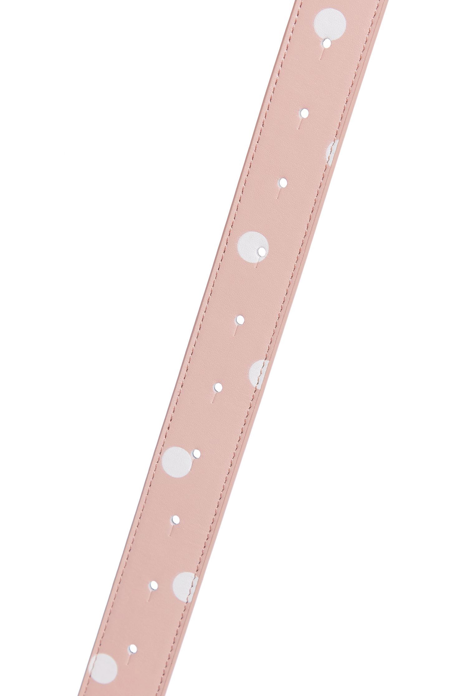 Polka Dot BeltDot plush metal belt(wide),dotcollection,Party Looks,Belts,Season (AW) Look,Pink