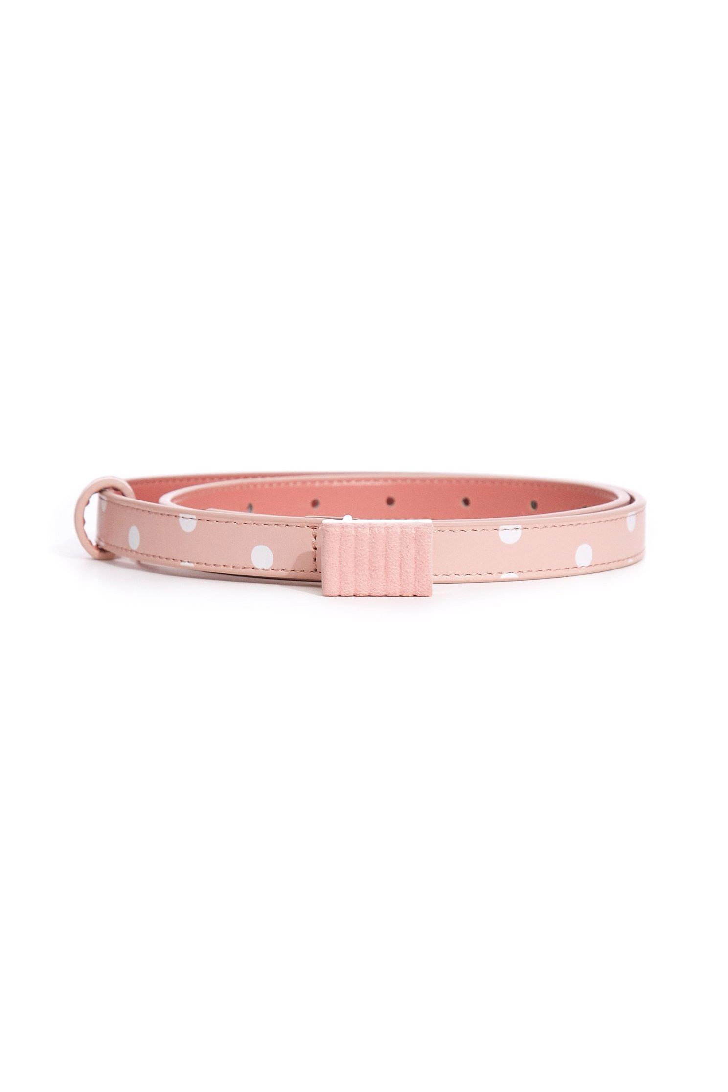 Polka Dot Belt (Thin)Dot plush metal belt (thin),dotcollection,Party Looks,Belts,Season (AW) Look,Pink