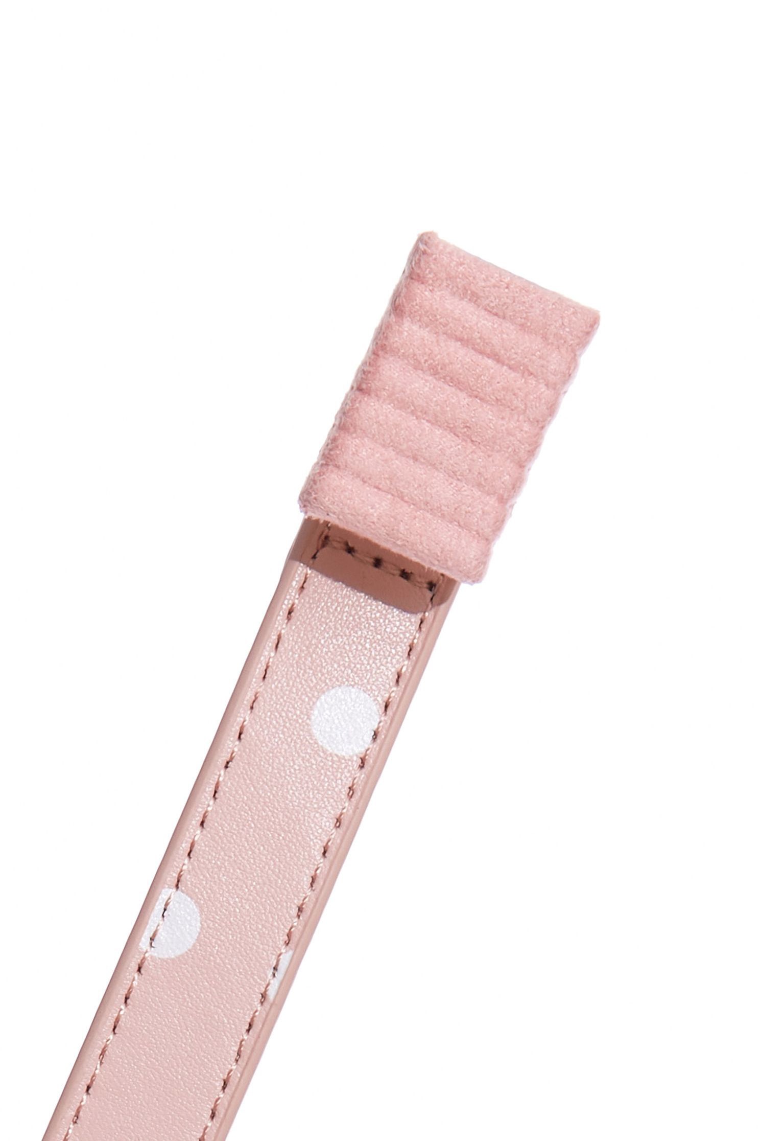 Polka Dot Belt (Thin)Dot plush metal belt (thin),dotcollection,Party Looks,Belts,Season (AW) Look,Pink