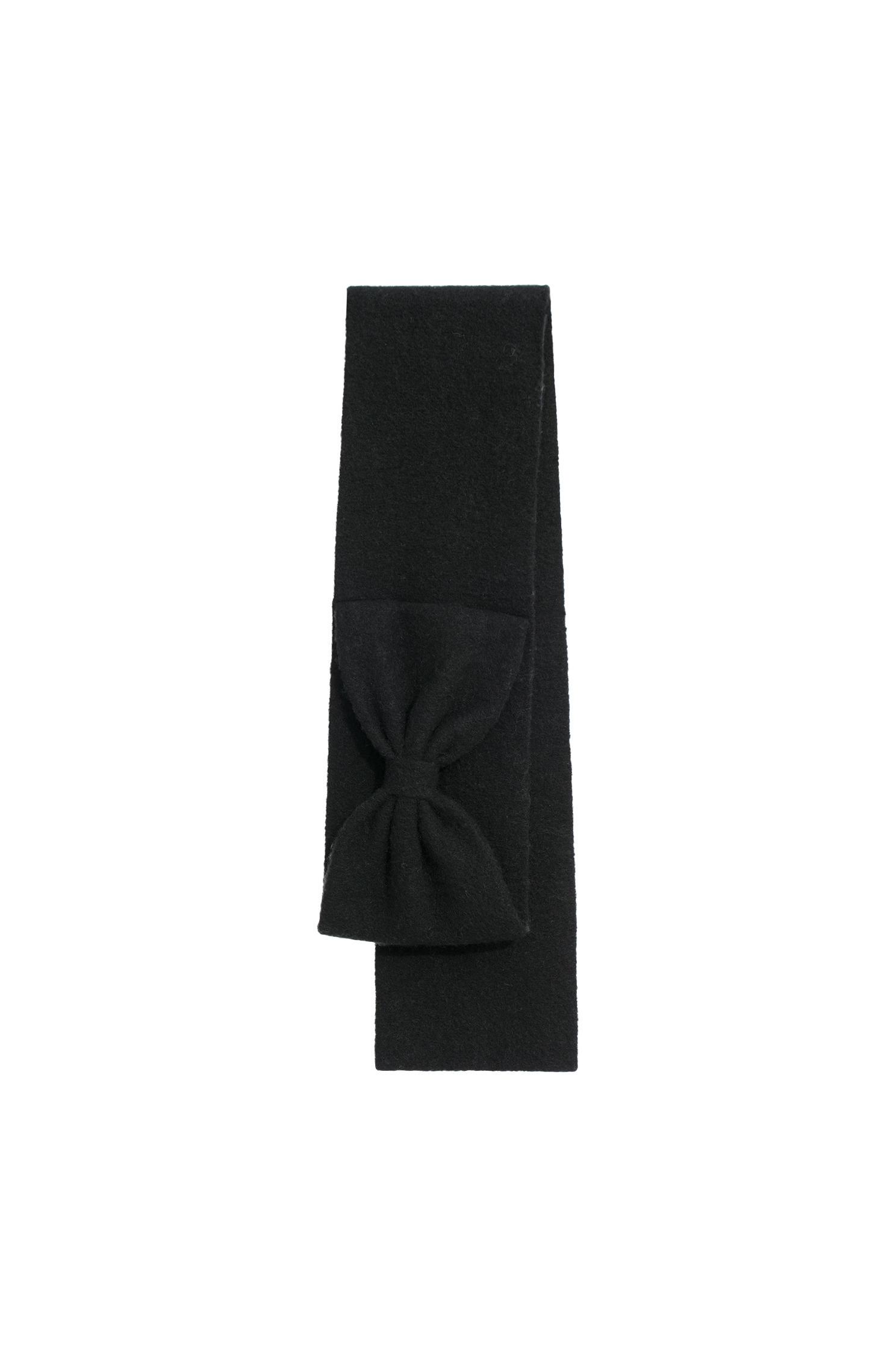 Ribbon Detail Woolen ScarfRibbon Detail Woolen Scarf,Scarves,Season (SS) Look,bows