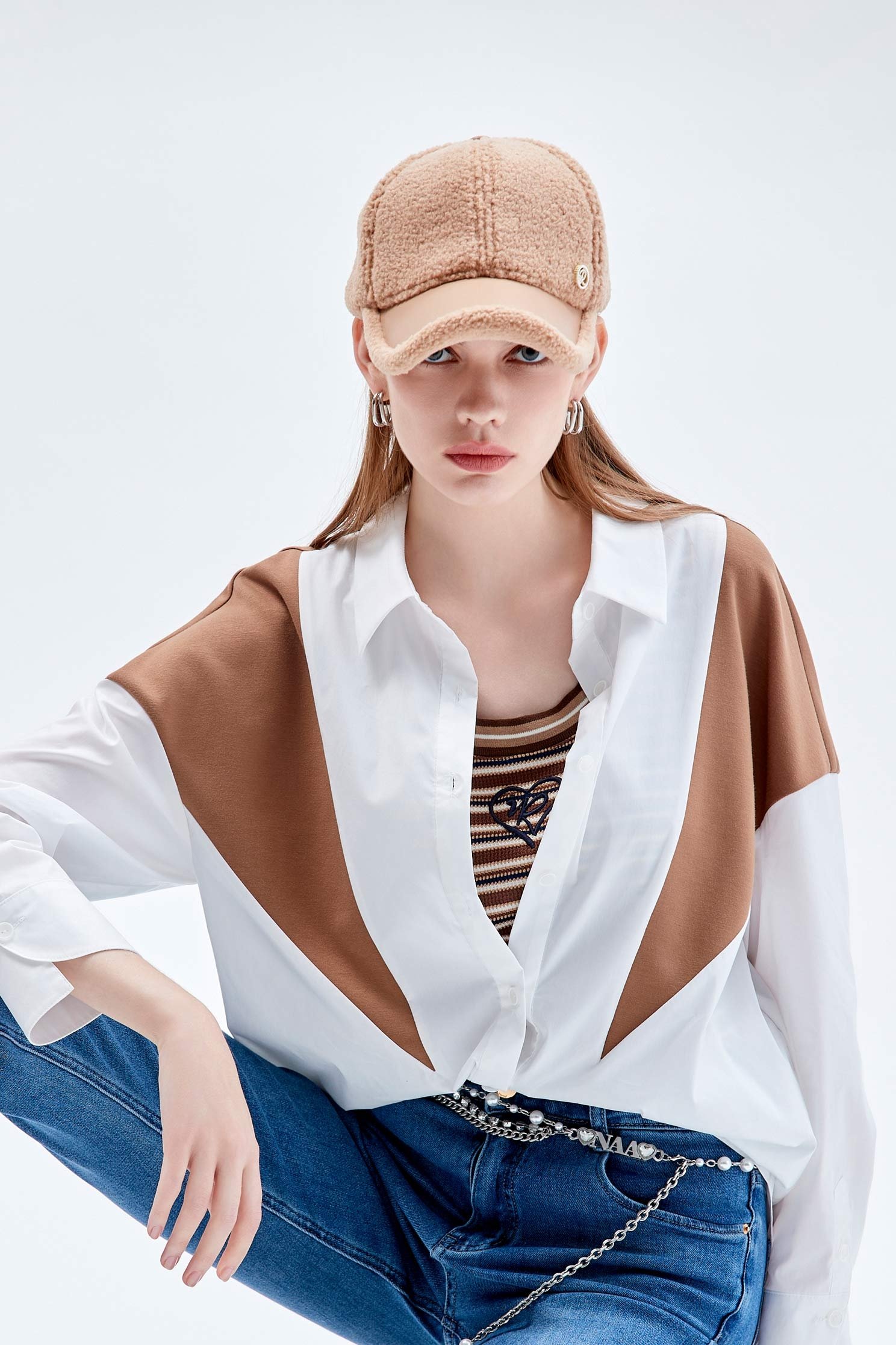 Faux Shearling Baseball CapFaux Shearling Baseball Cap,Season (AW) Look