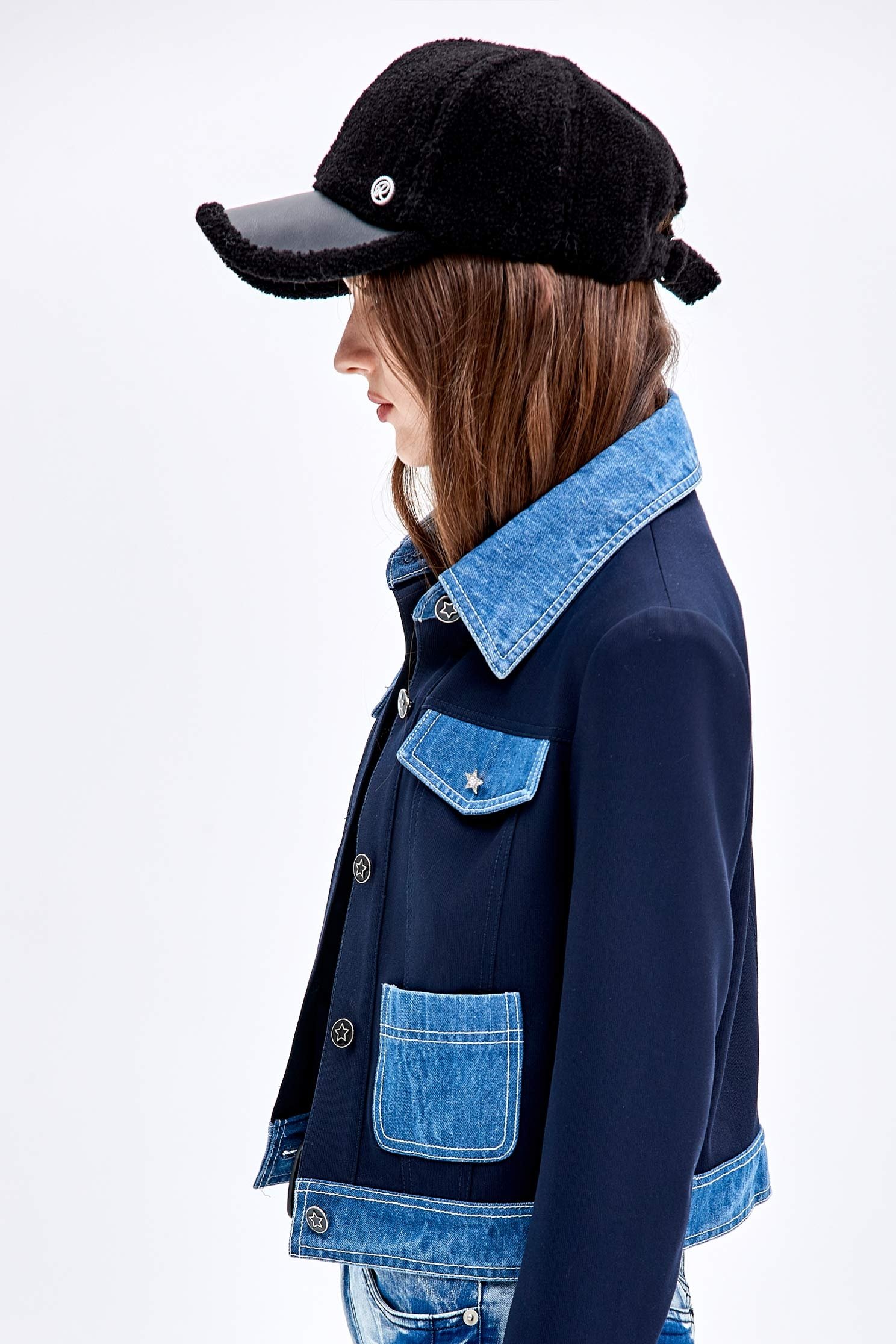 Faux Shearling Baseball CapFaux Shearling Baseball Cap,Season (AW) Look