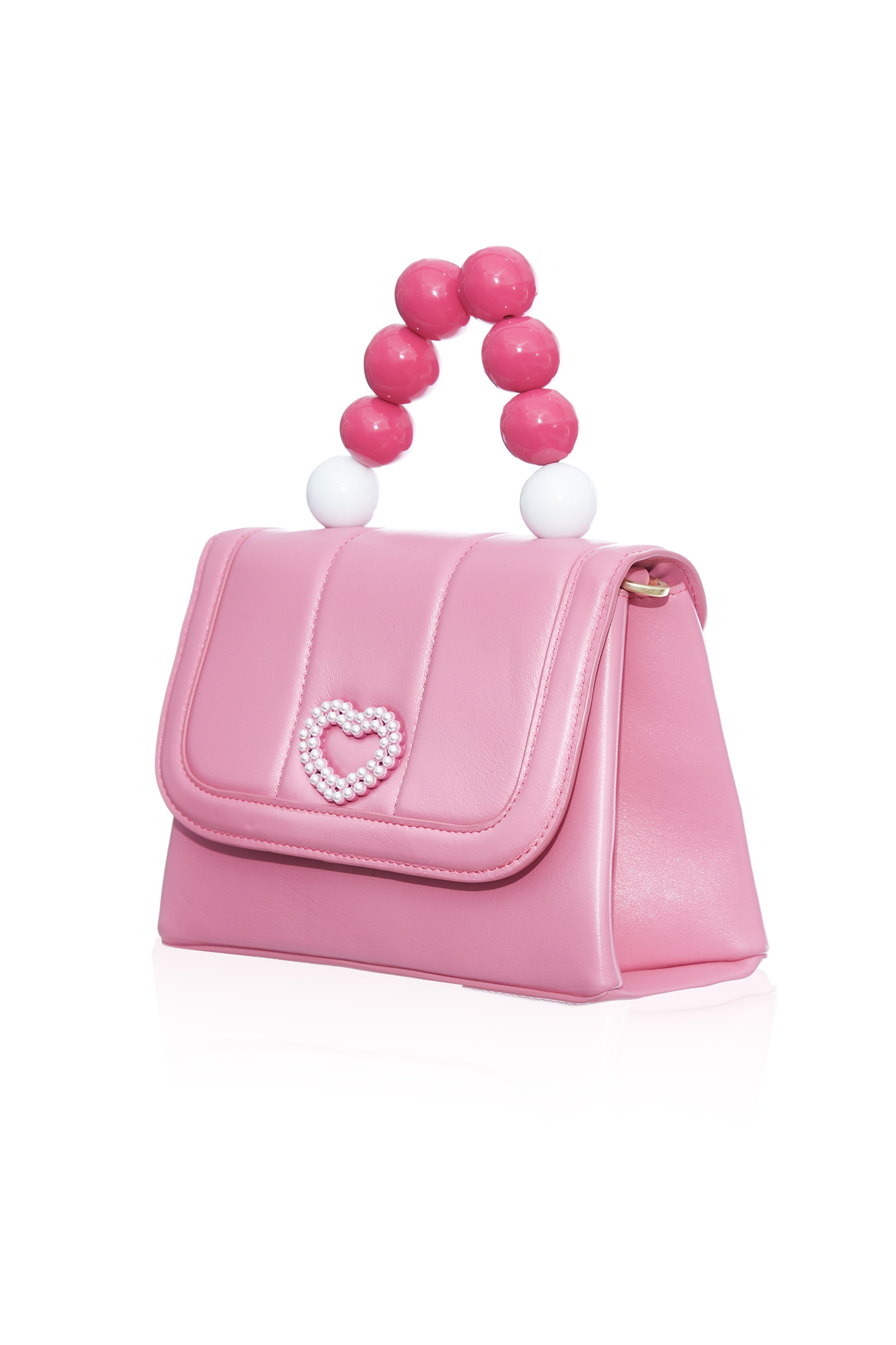 Pearl Heart Logo Sling BagPearl Heart Logo Sling Bag,Crossbody bags,Season (SS) Look,pearl