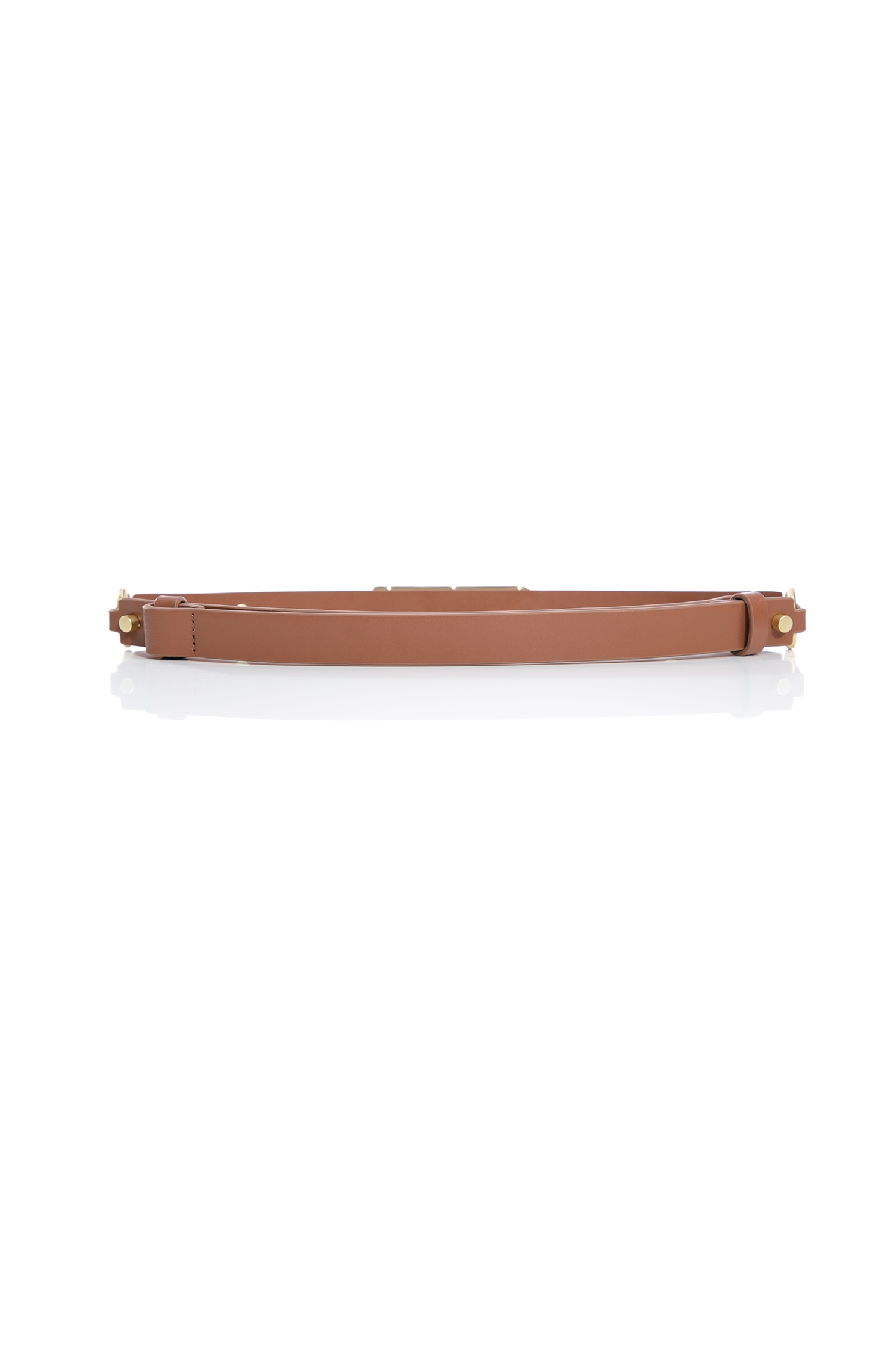 Omwh Thin Leather BeltOMWH leather thin waistband,Season (SS) Look,Belts,Belts